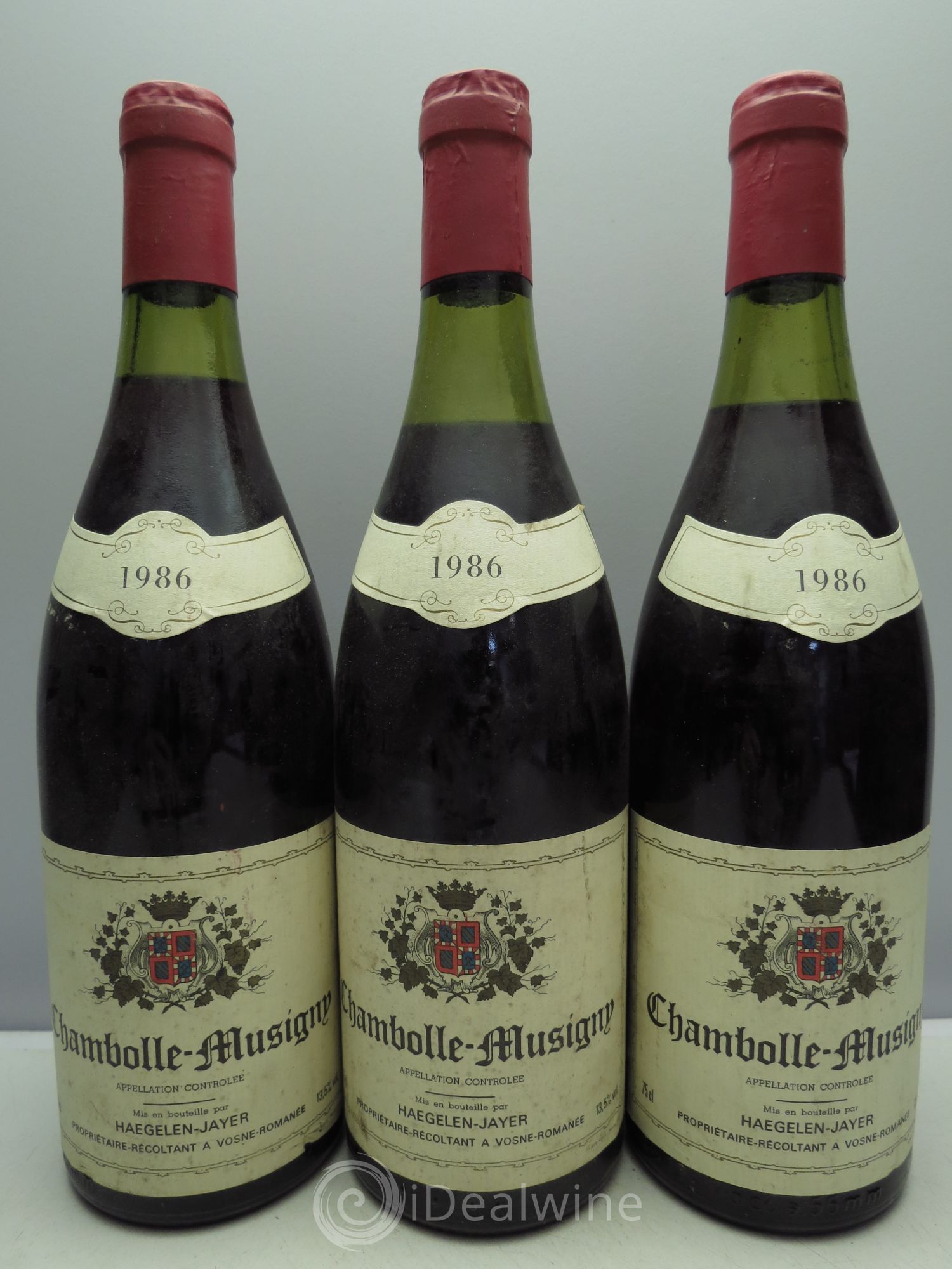 Chambolle-Musigny 1986 - Lot de 3 bouteilles - 0