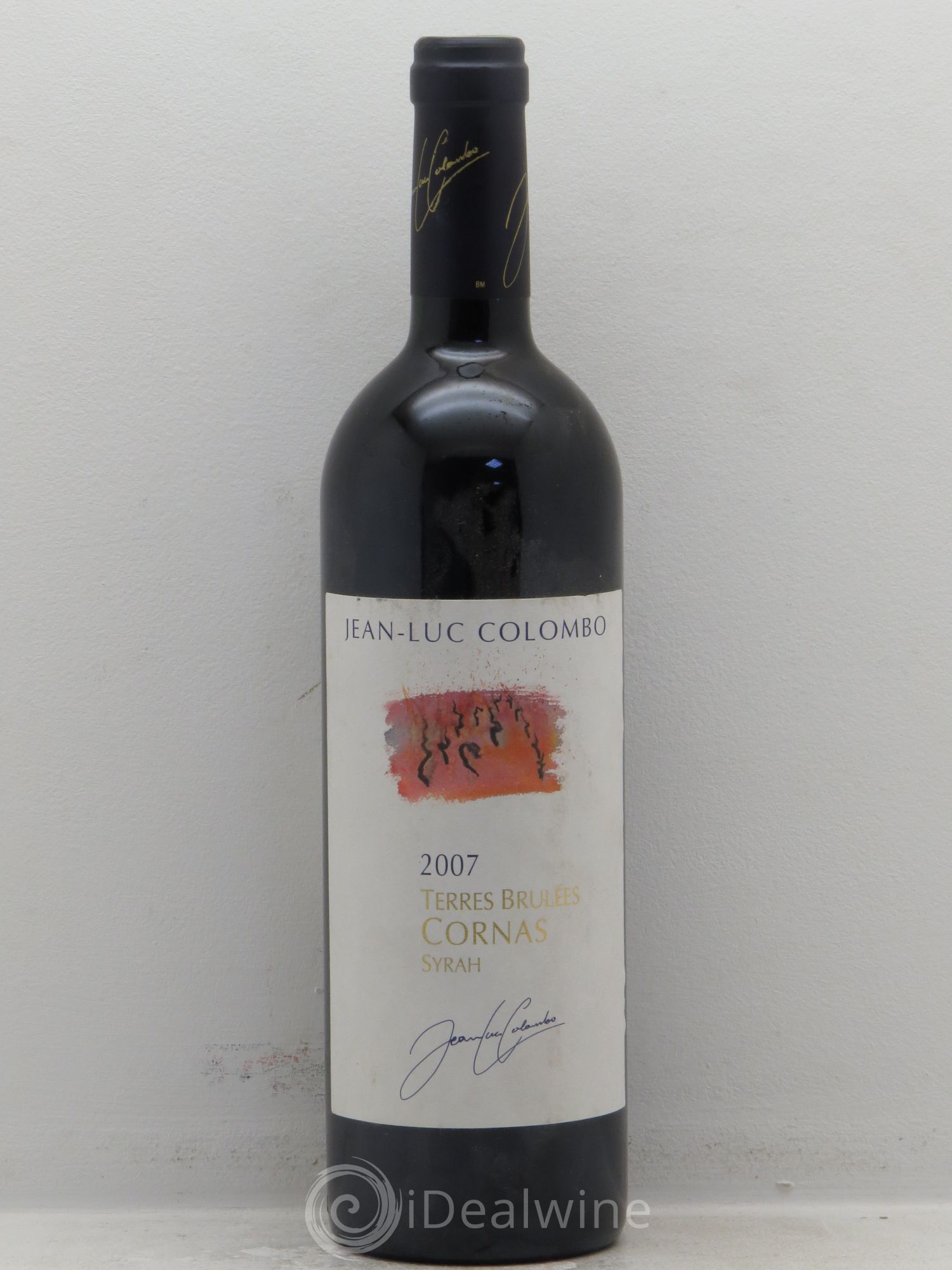 Cornas Terres Brûlées Jean-Luc Colombo Syrah 2007 - Lot de 1 bouteille - 0