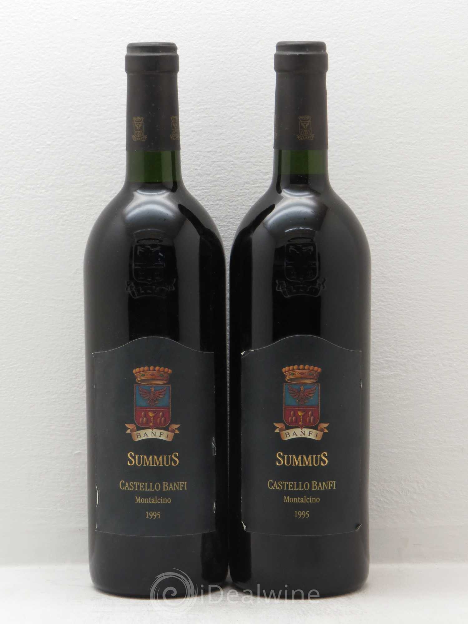 Italie Castello Banfi Summus Montalcino 1995 - Posten von 2 Flaschen - 0