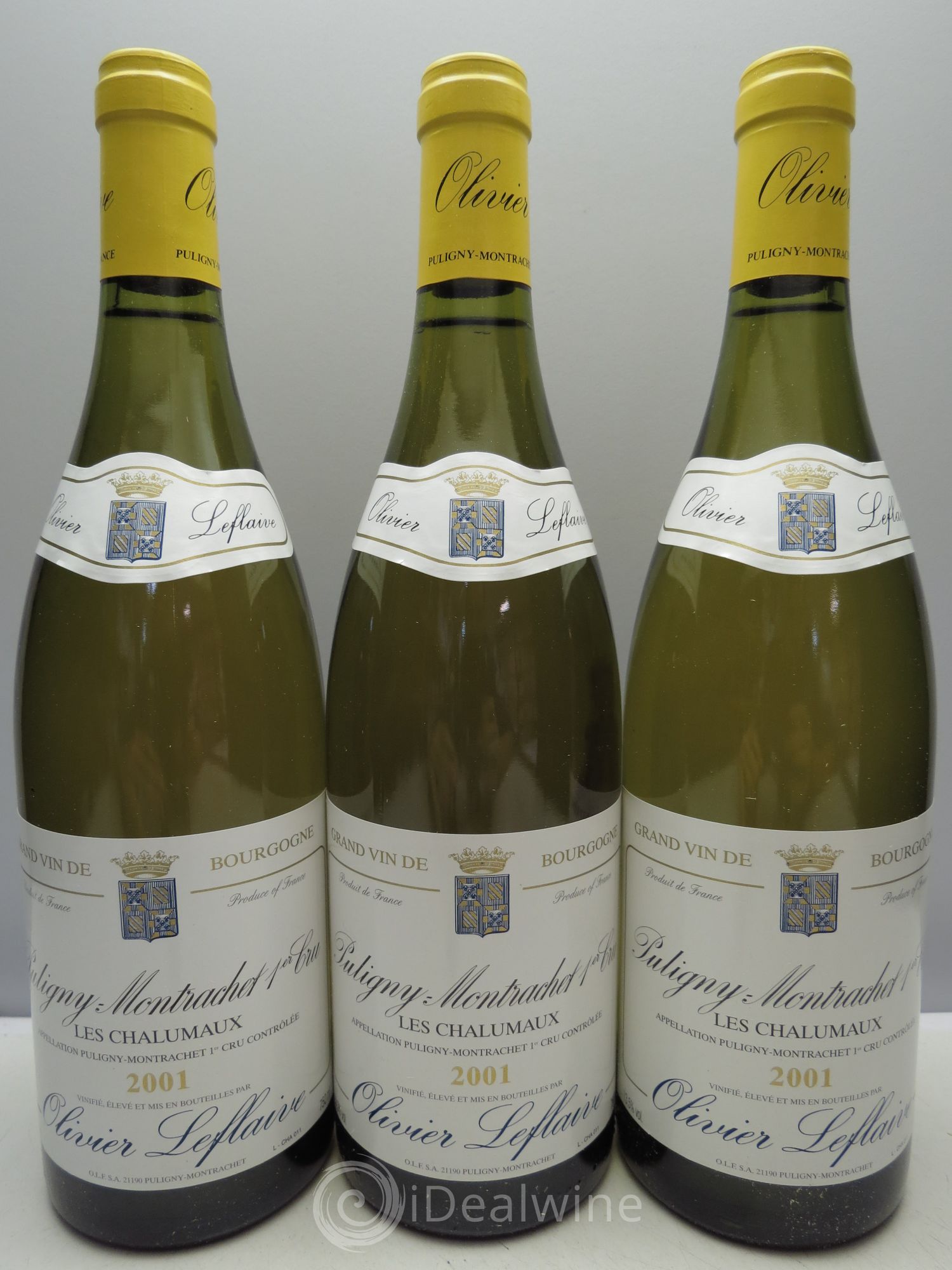 Puligny-Montrachet 1er Cru 2001 - Lot de 3 bouteilles - 0