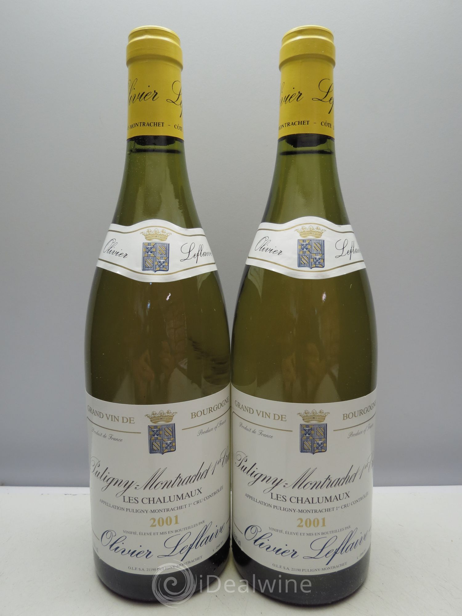 Puligny-Montrachet 1er Cru 2001 - Lot de 2 bouteilles - 0