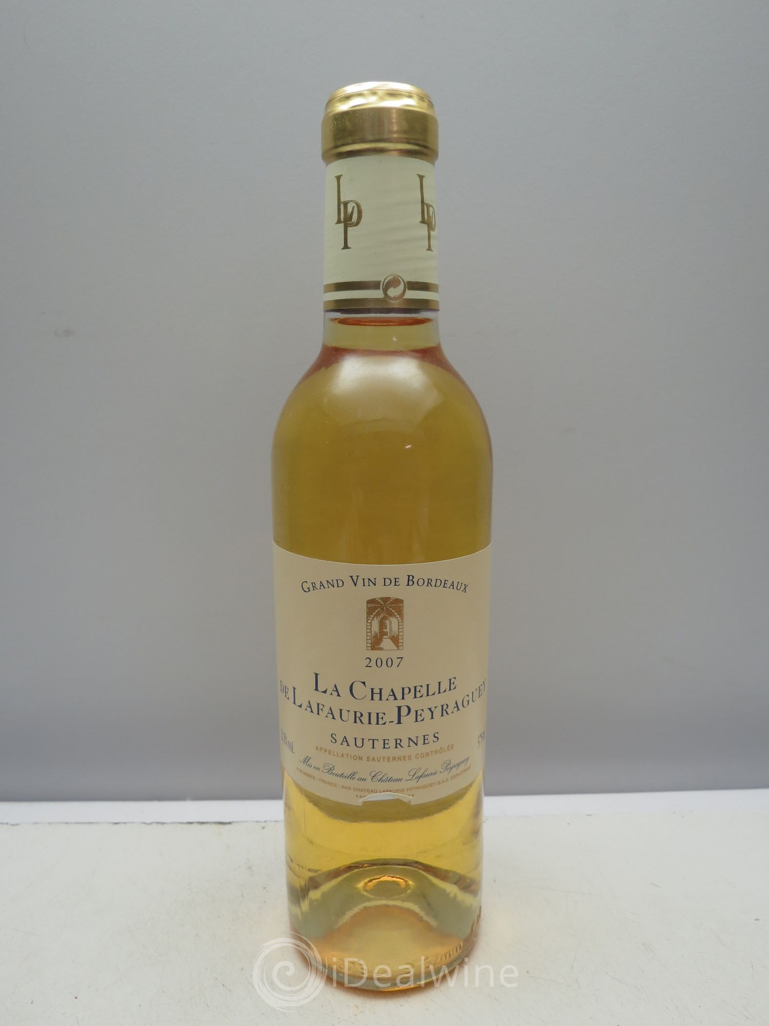 Sauternes La Chapelle de Lafaurie Peyraguey 2007 - Posten von 6 Demi-Flaschen - 0