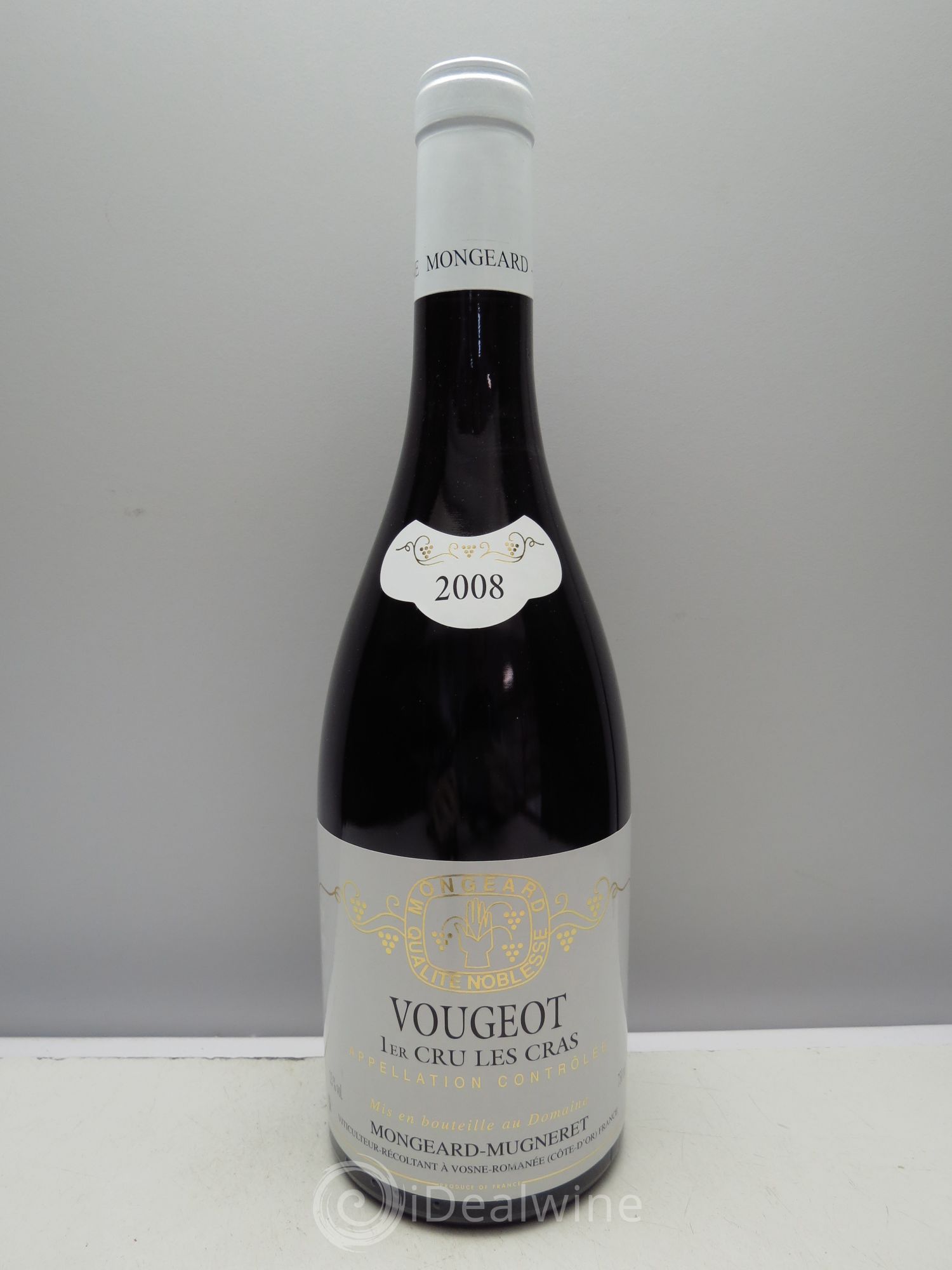 Vougeot 1er Cru Les Cras Mongeard-Mugneret 2008 - Posten von 6 Flaschen - 0