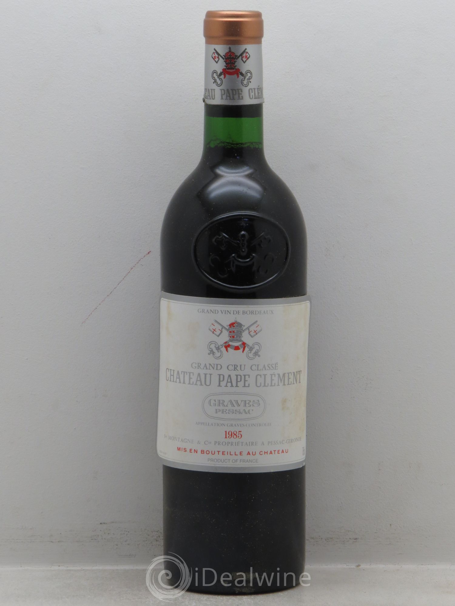 Château Pape Clément Cru Classé de Graves 1985 - Lot de 1 bouteille - 0