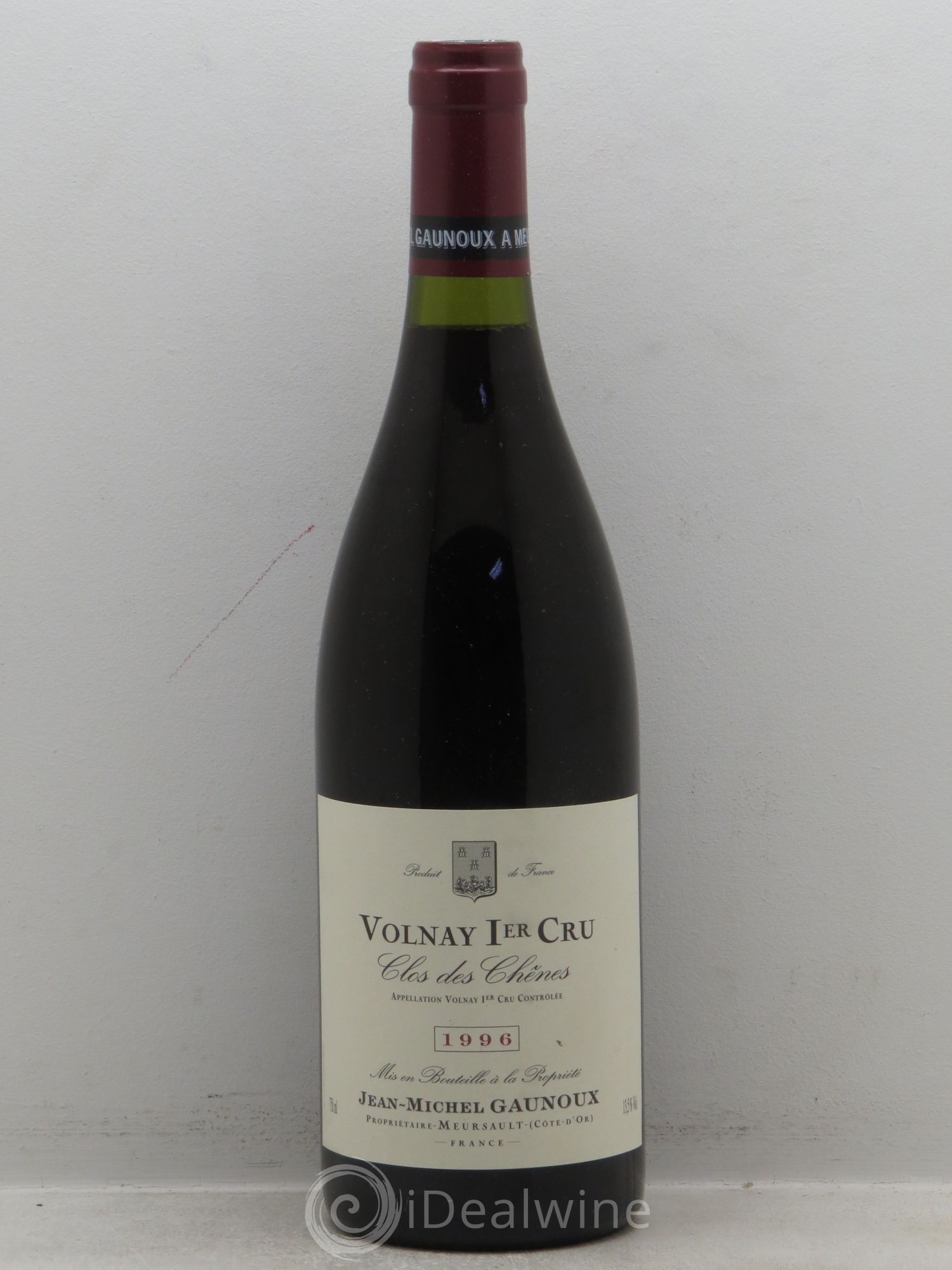 Volnay 1er Cru Domaine Gaunoux 1996 - Posten von 1 Flasche - 0