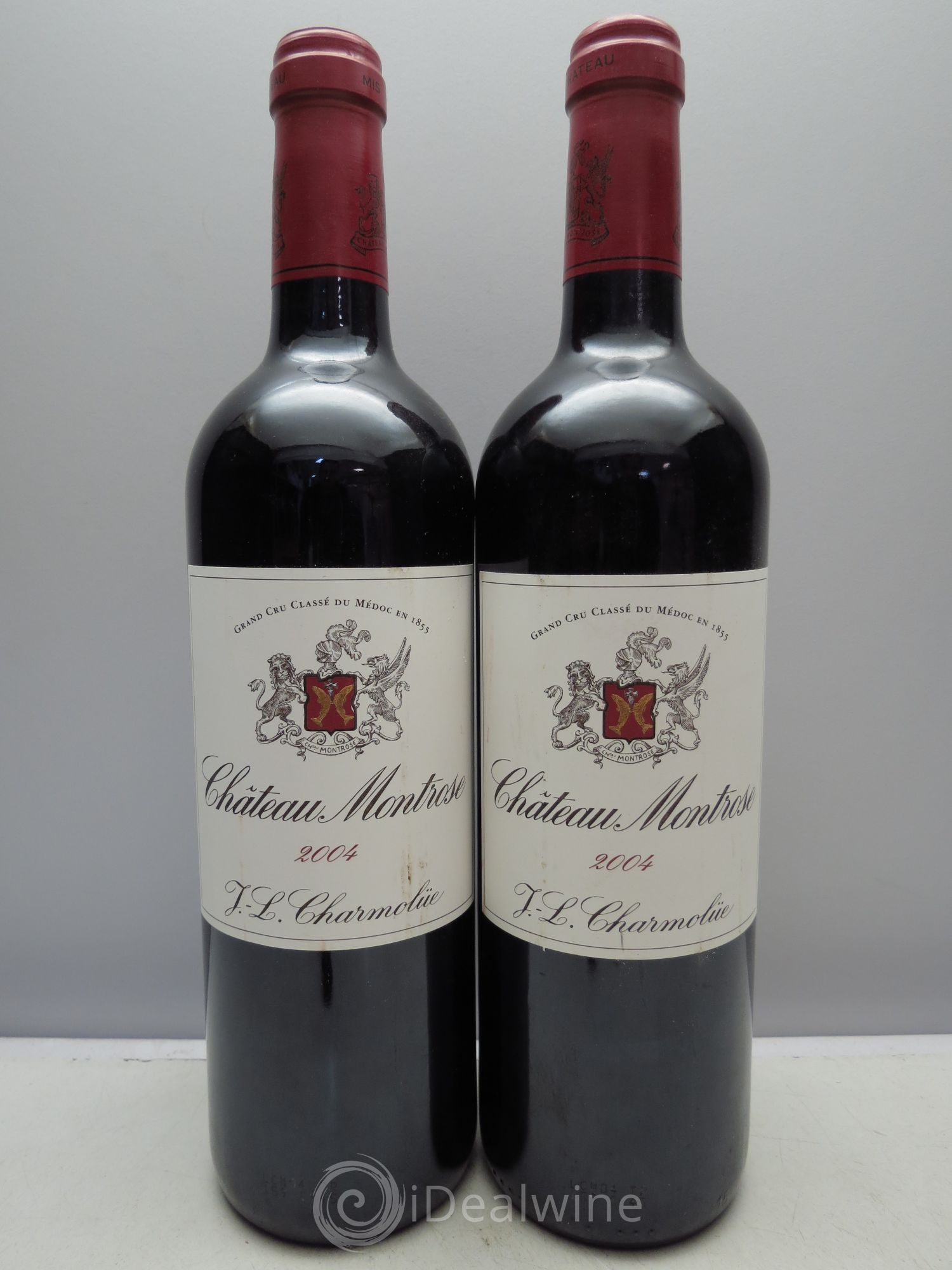 Château Montrose 2ème Grand Cru Classé 2004 - Lot de 2 bouteilles - 0