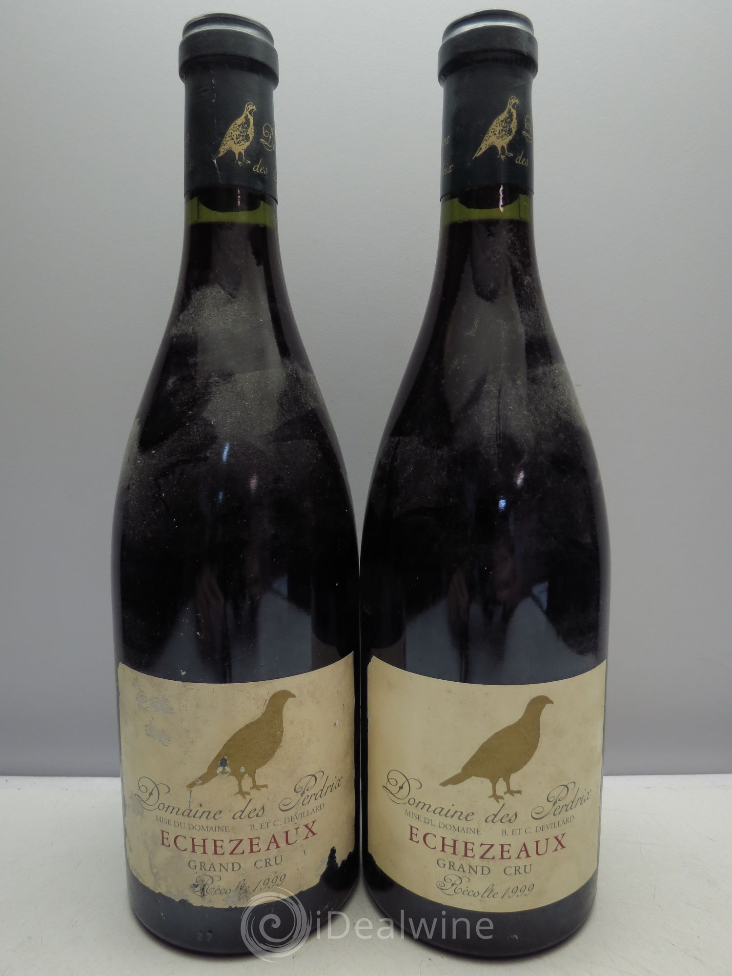Echezeaux Grand Cru Domaine des Perdrix 1999 - Lot de 2 bouteilles - 0