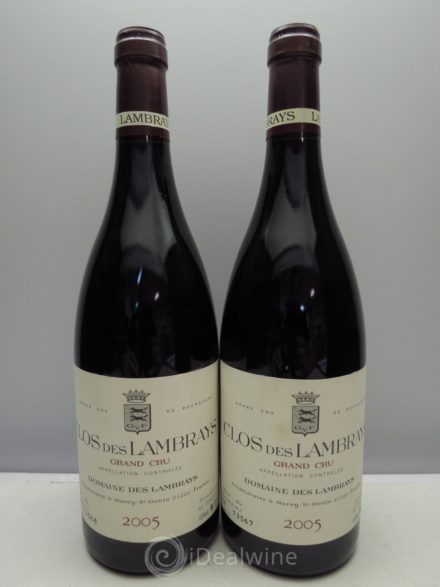 Clos des Lambrays Grand Cru Domaine des Lambrays 2005 - Lot de 2 bouteilles - 0