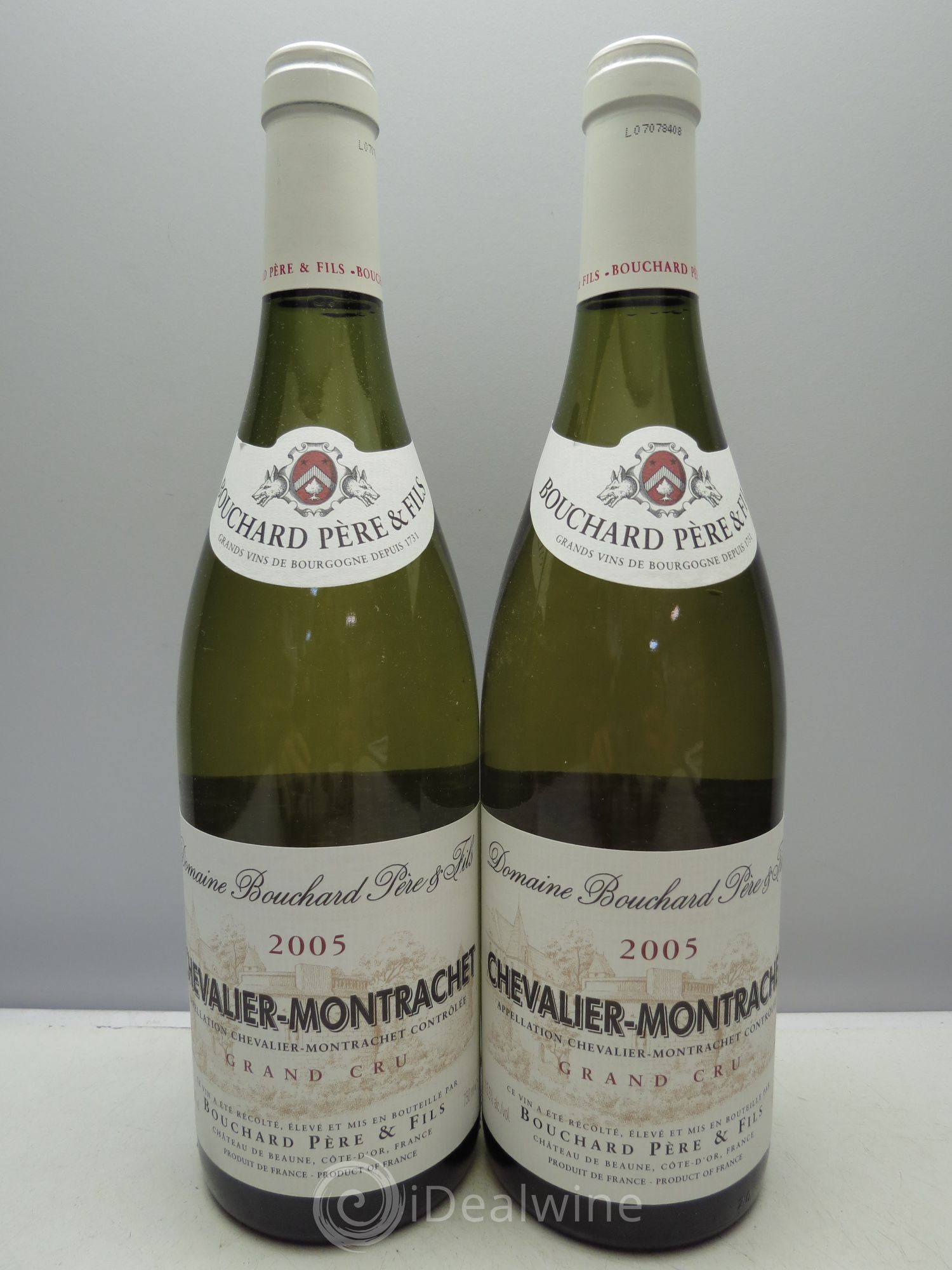Chevalier-Montrachet Grand Cru Bouchard Père & Fils 2005 - Lot de 2 bouteilles - 0