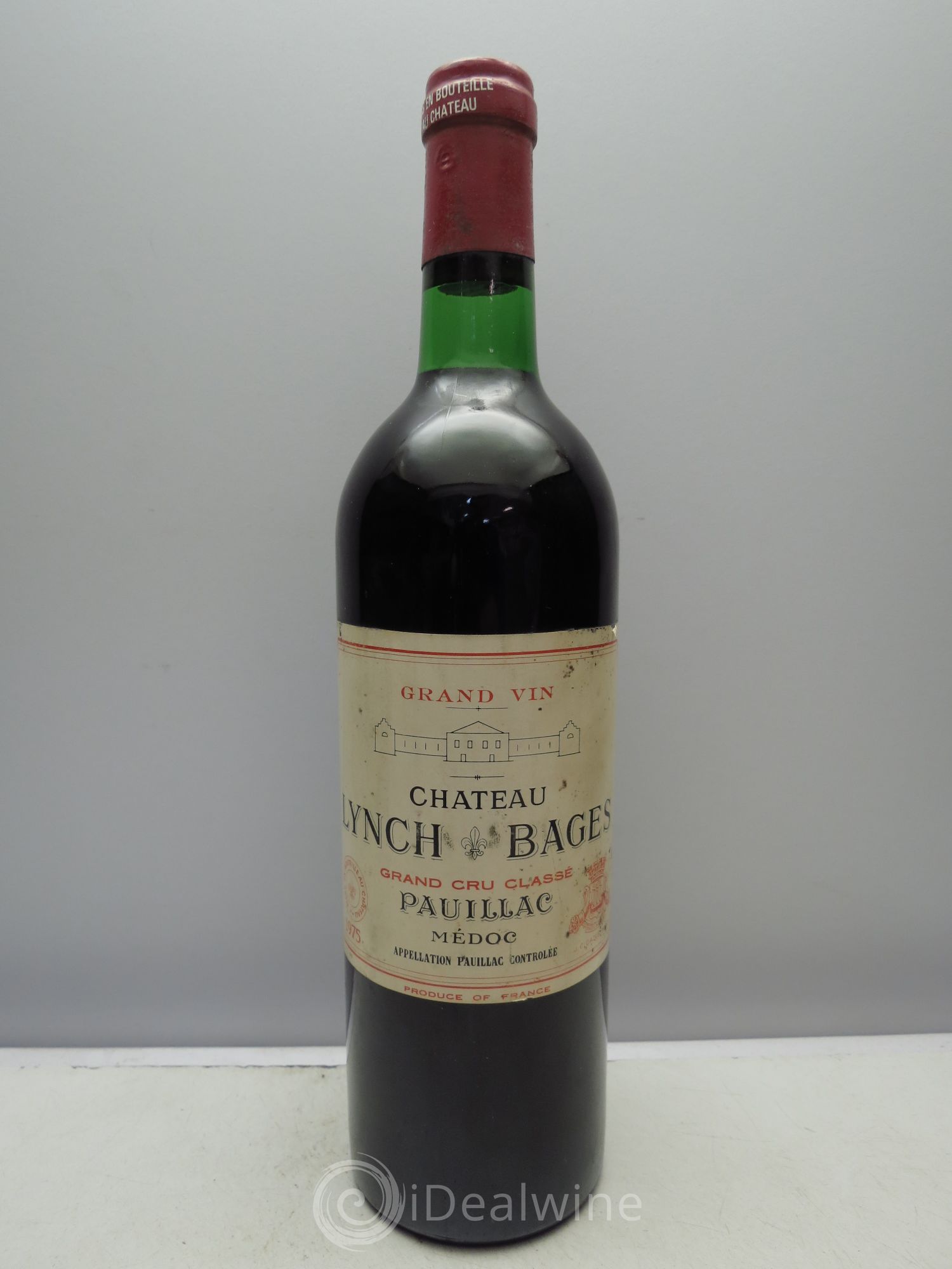 Château Lynch Bages 5ème Grand Cru Classé 1975 - Lot de 1 bouteille - 0