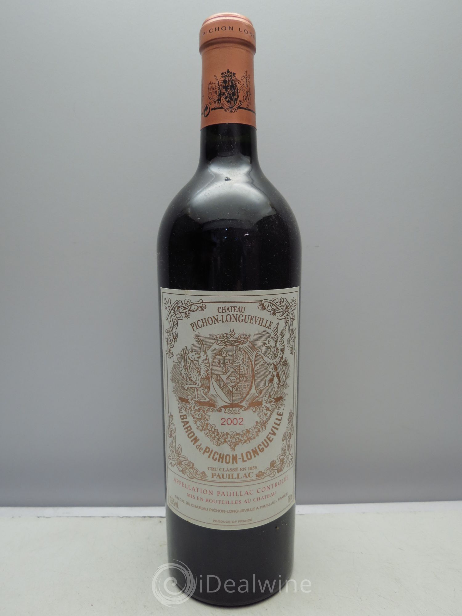 Pichon Longueville Baron 2ème Grand Cru Classé 2002 - Lot de 1 bouteille - 0