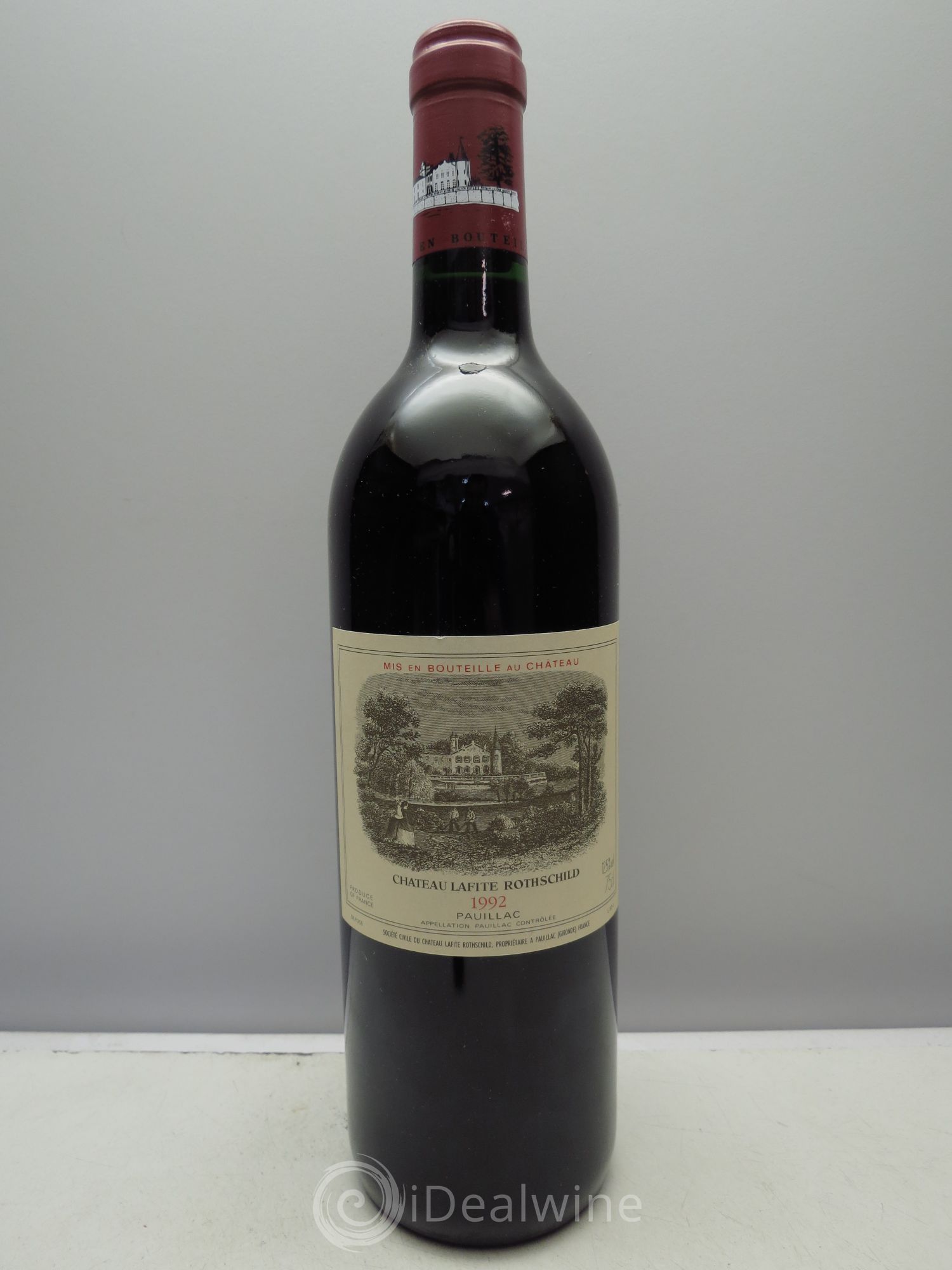 Château Lafite Rothschild 1er Grand Cru Classé 1992 - Lot de 1 bouteille - 0