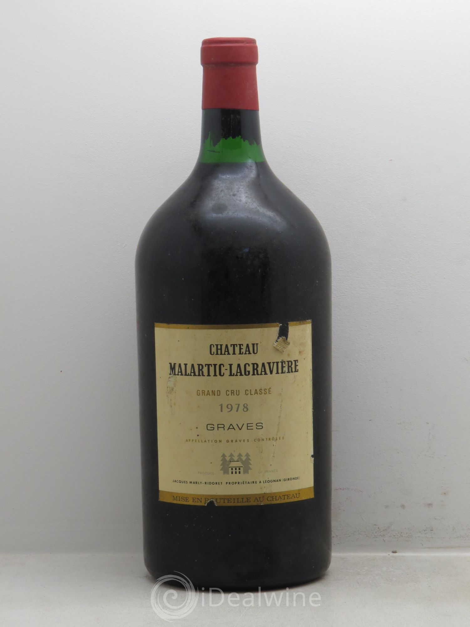 Château Malartic-Lagravière Cru Classé de Graves 1978 - Lot de 1 double magnum - 0