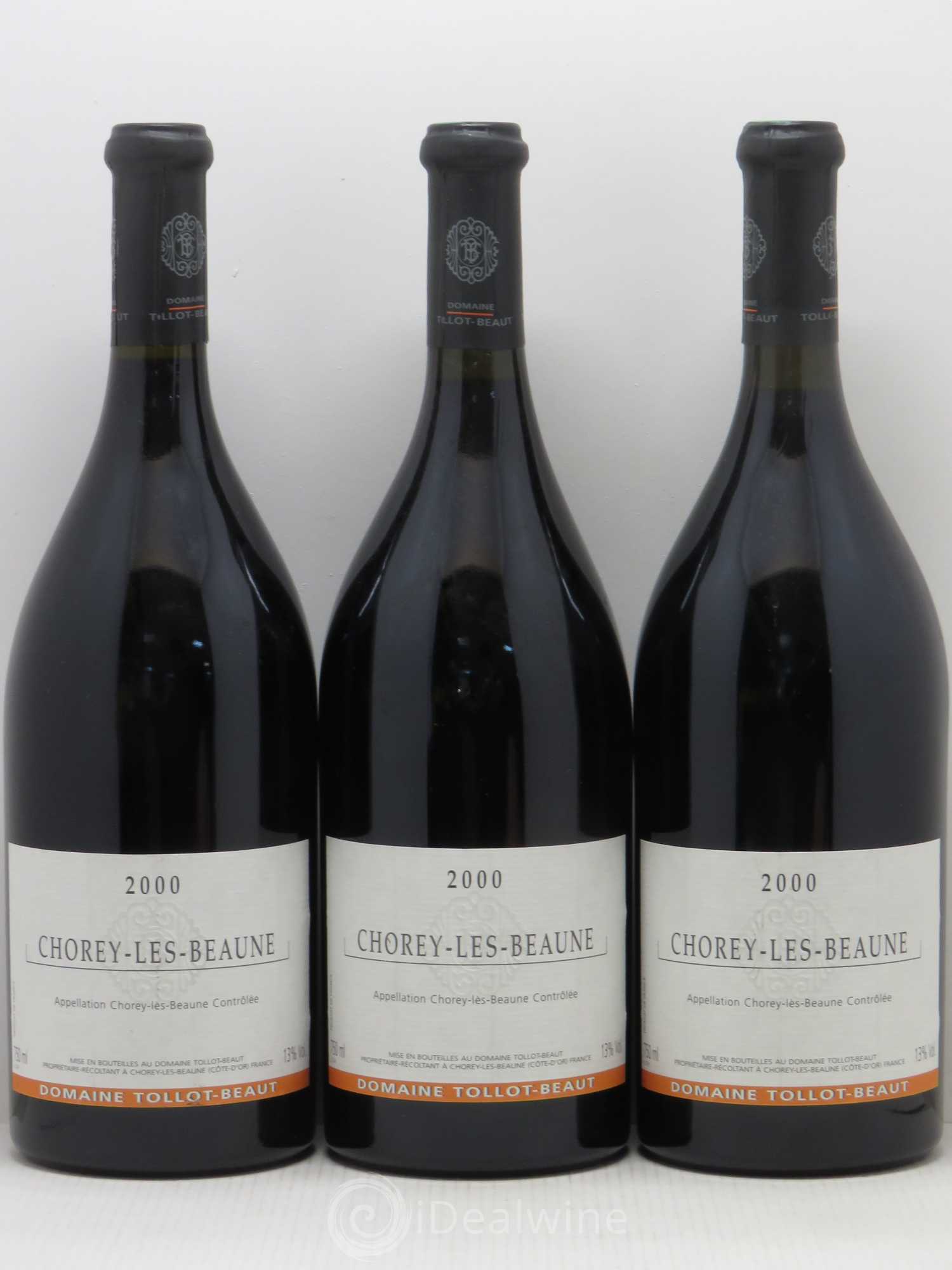 Chorey-lès-Beaune Tollot Beaut 2000 - Posten von 6 Flaschen - 2