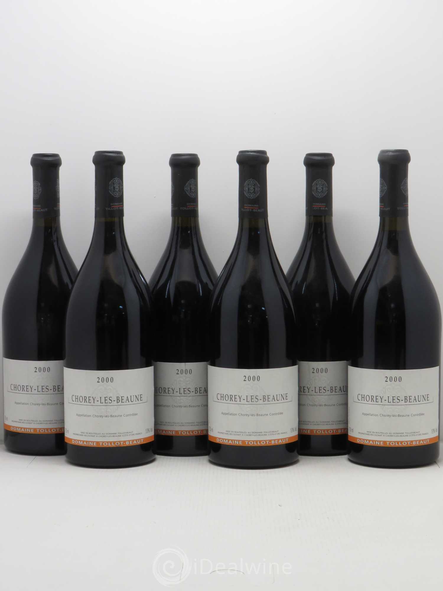 Chorey-lès-Beaune Tollot Beaut 2000 - Posten von 6 Flaschen - 0