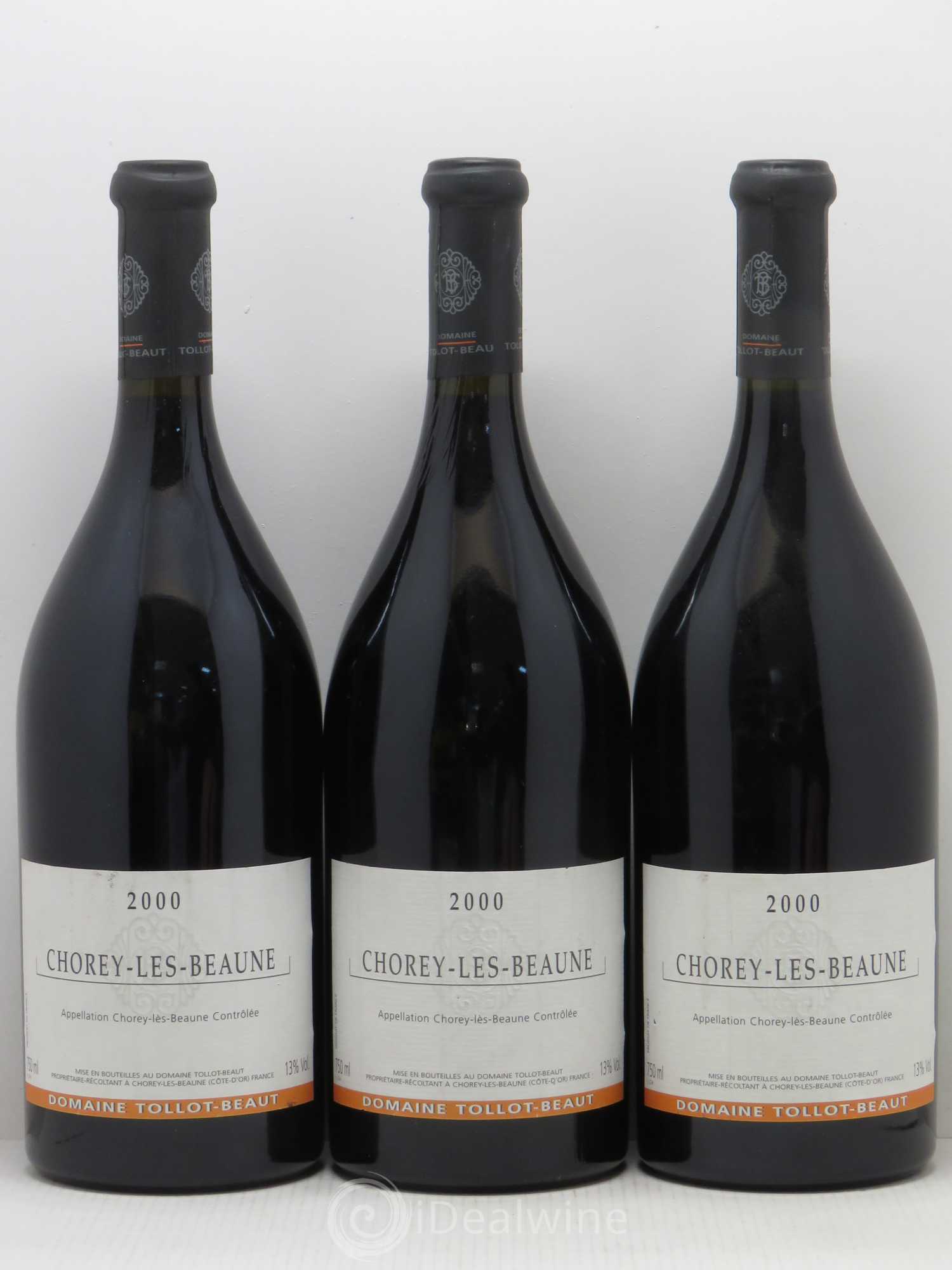 Chorey-lès-Beaune Tollot Beaut 2000 - Posten von 6 Flaschen - 2