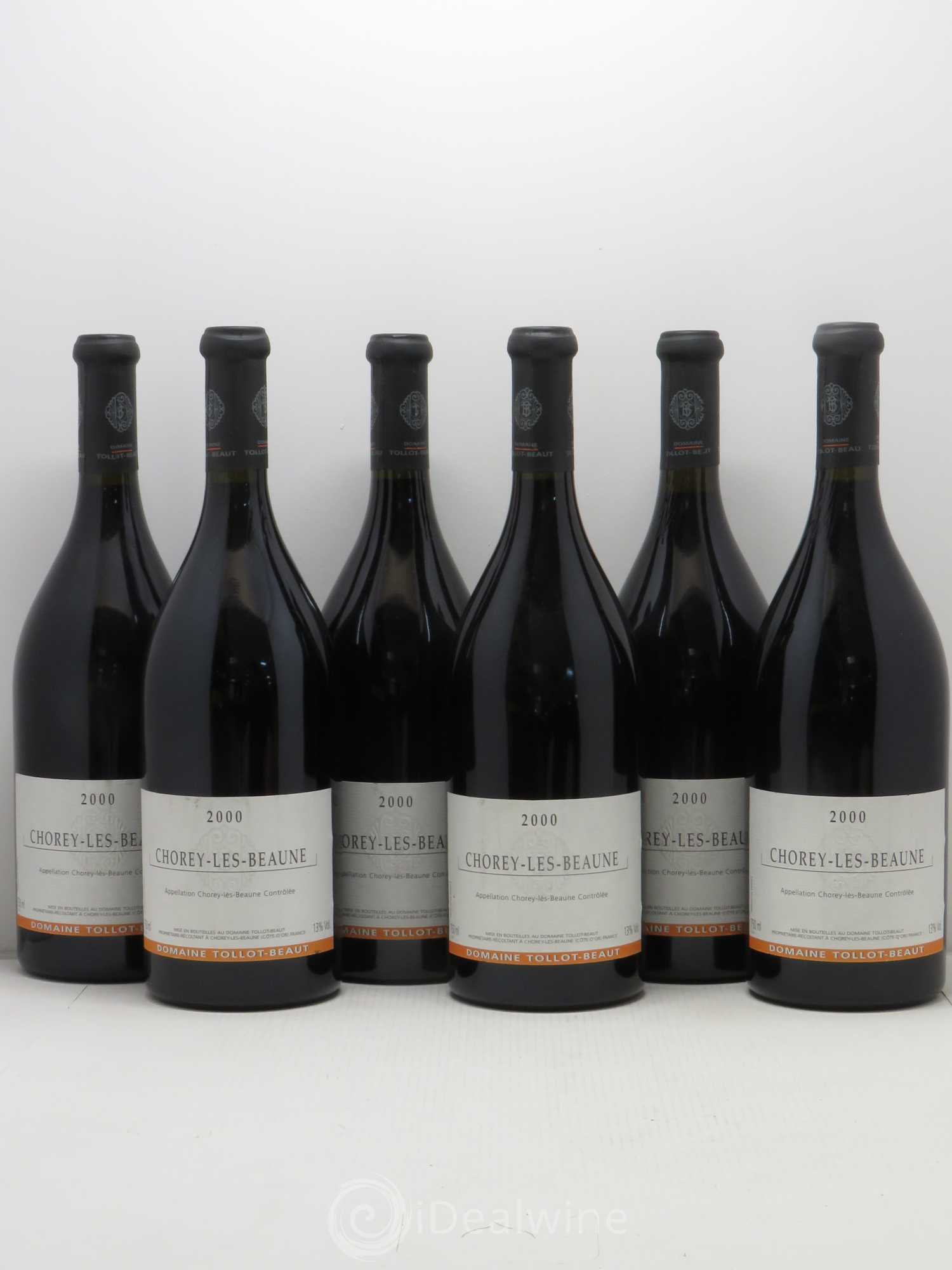 Chorey-lès-Beaune Tollot Beaut 2000 - Posten von 6 Flaschen - 0