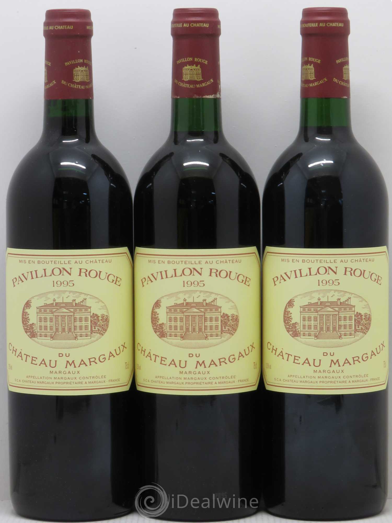 Pavillon Rouge du Château Margaux Second Vin 1995 - Lot de 12 bouteilles - 1