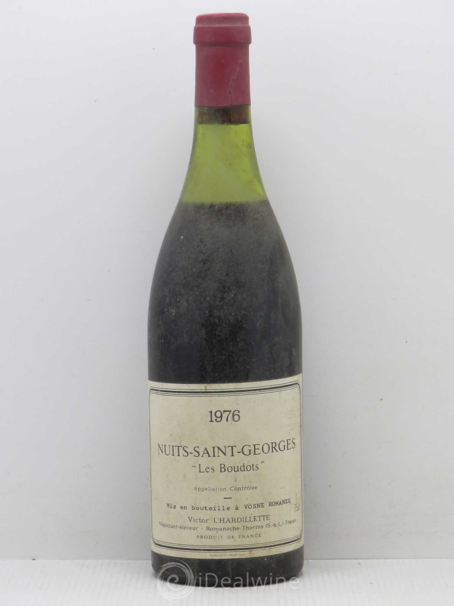 Nuits-Saint-Georges Les Boudots L'Hardillette 1976 - Posten von 1 Flasche - 0