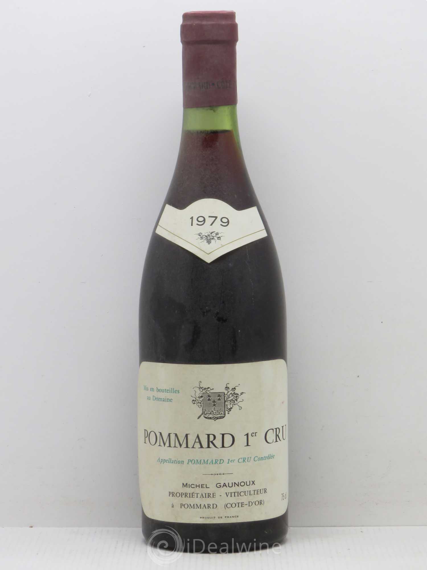 Pommard 1er Cru Gaunoux 1979 - Lot de 1 bouteille - 0