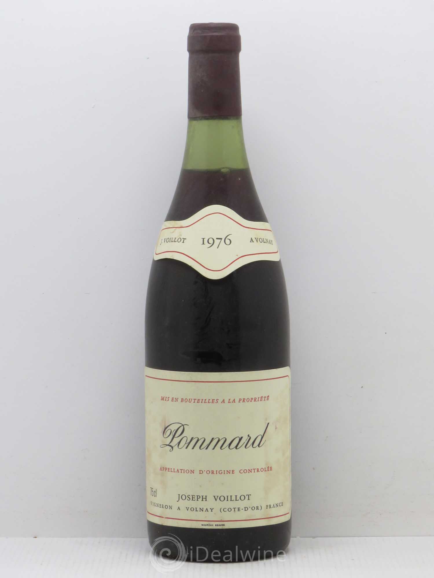Pommard Voillot 1976 - Posten von 1 Flasche - 0