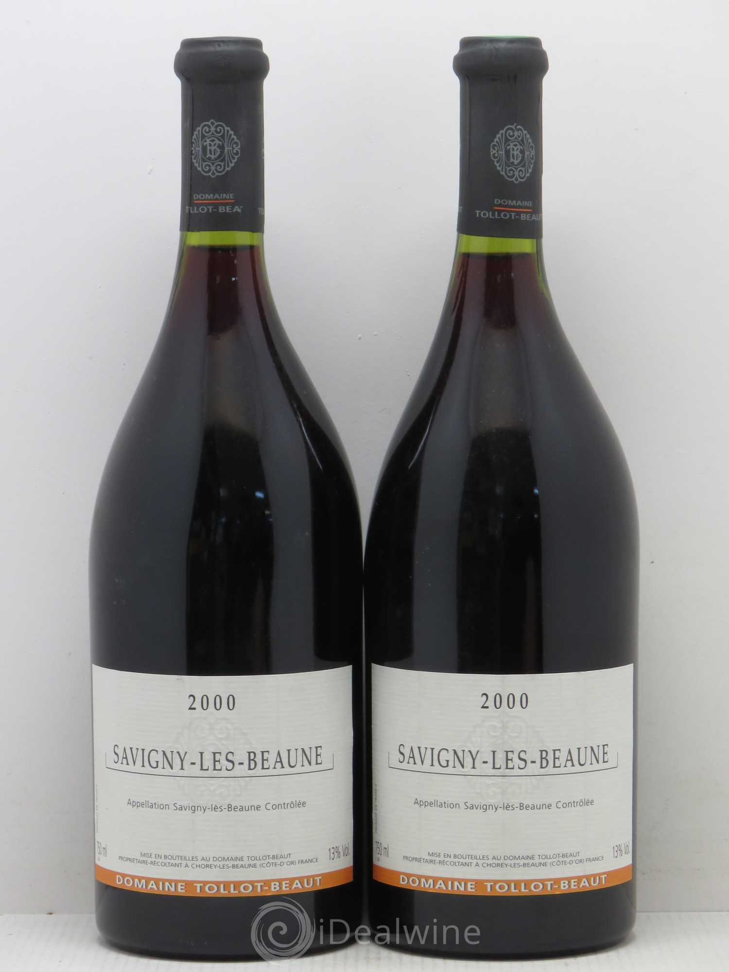 Savigny-lès-Beaune Tollot Beaut (Domaine) 2000 - Lot de 2 bouteilles - 0