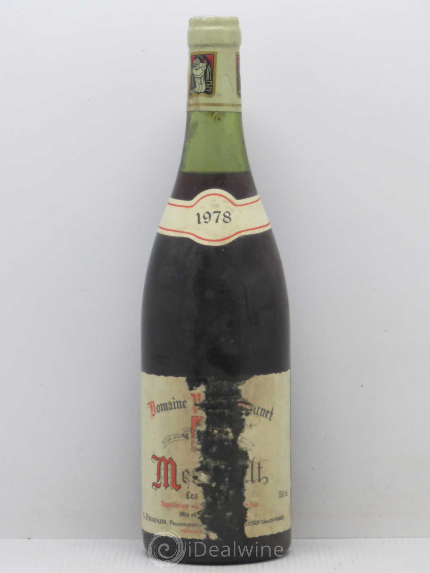 Meursault Prieur-Brunet 1978 - Lot de 1 bouteille - 0