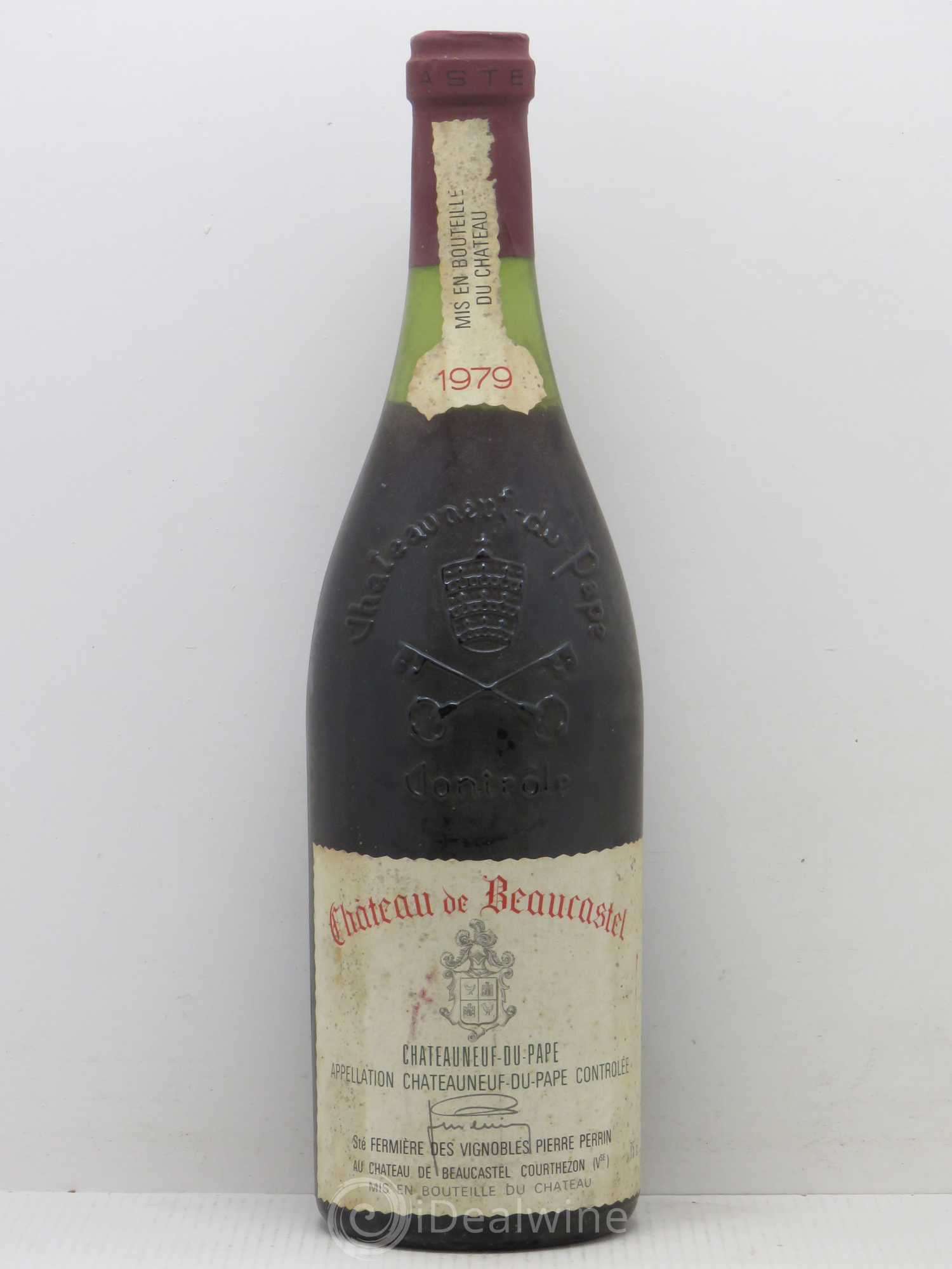 Châteauneuf-du-Pape Château de Beaucastel Famille Perrin 1979 - Lot de 1 bouteille - 0
