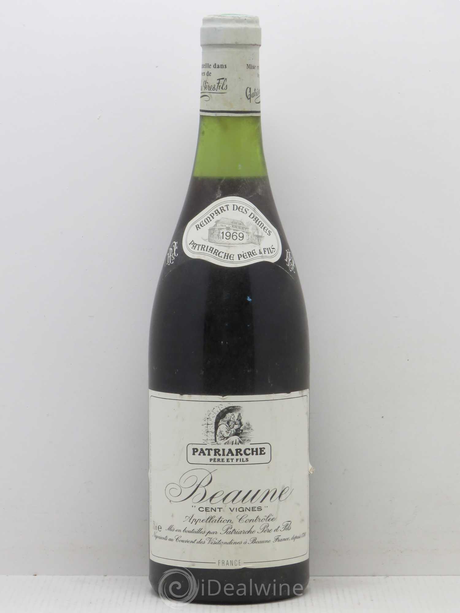 Beaune Cent Vignes - Patriarche 1969 - Posten von 1 Flasche - 0