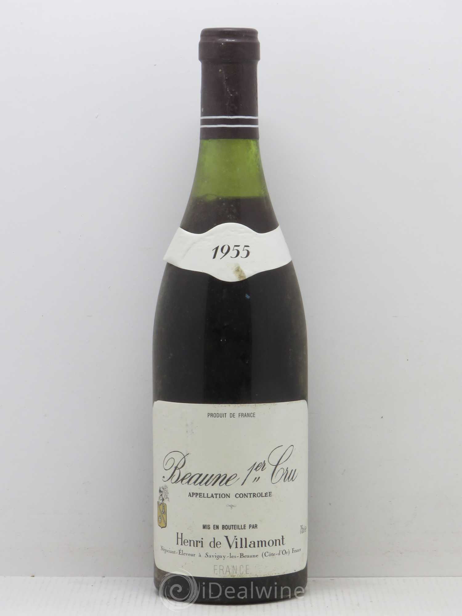 Beaune 1er Cru De Villamont 1955 - Posten von 1 Flasche - 0