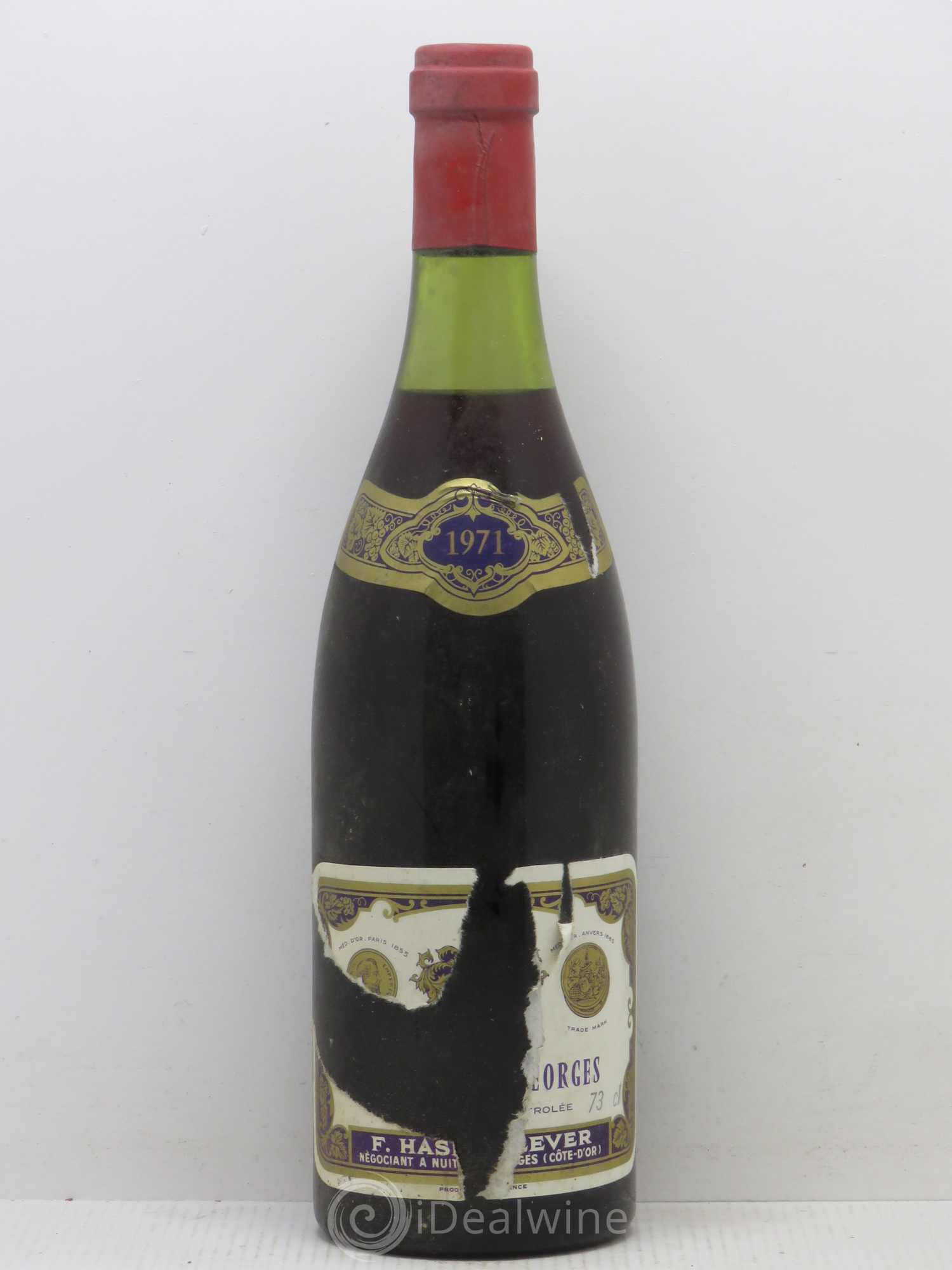 Nuits-Saint-Georges Haschever 1971 - Lot de 1 bouteille - 0
