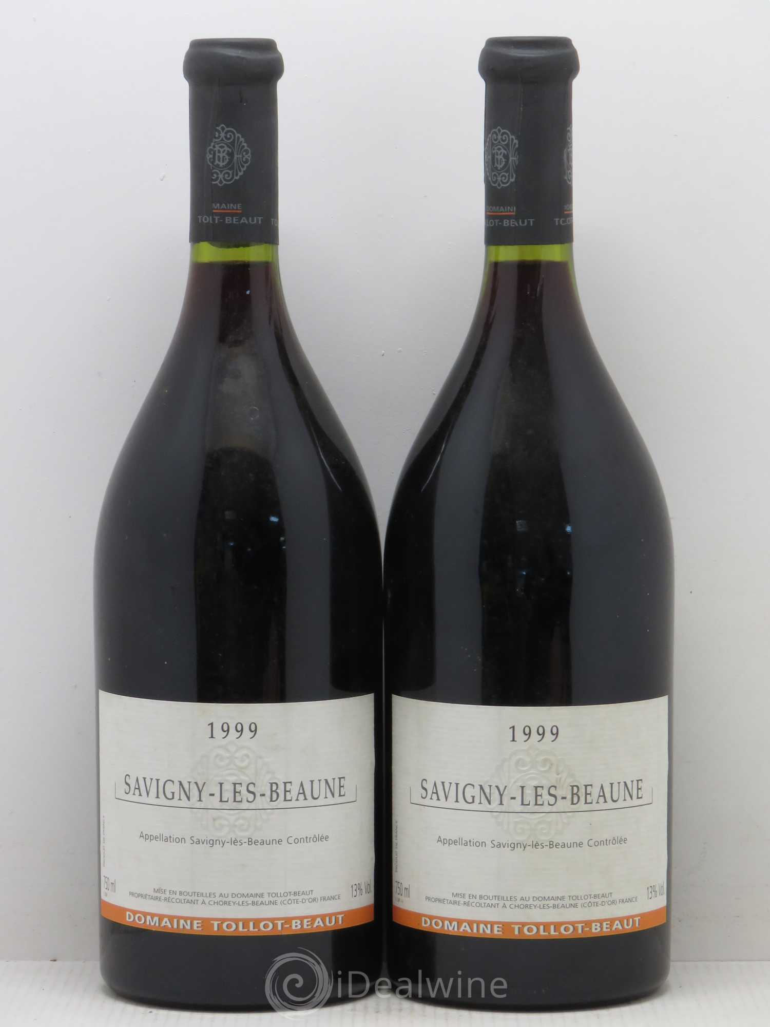 Savigny-lès-Beaune Tollot Beaut (Domaine) 1999 - Lot de 2 bouteilles - 0