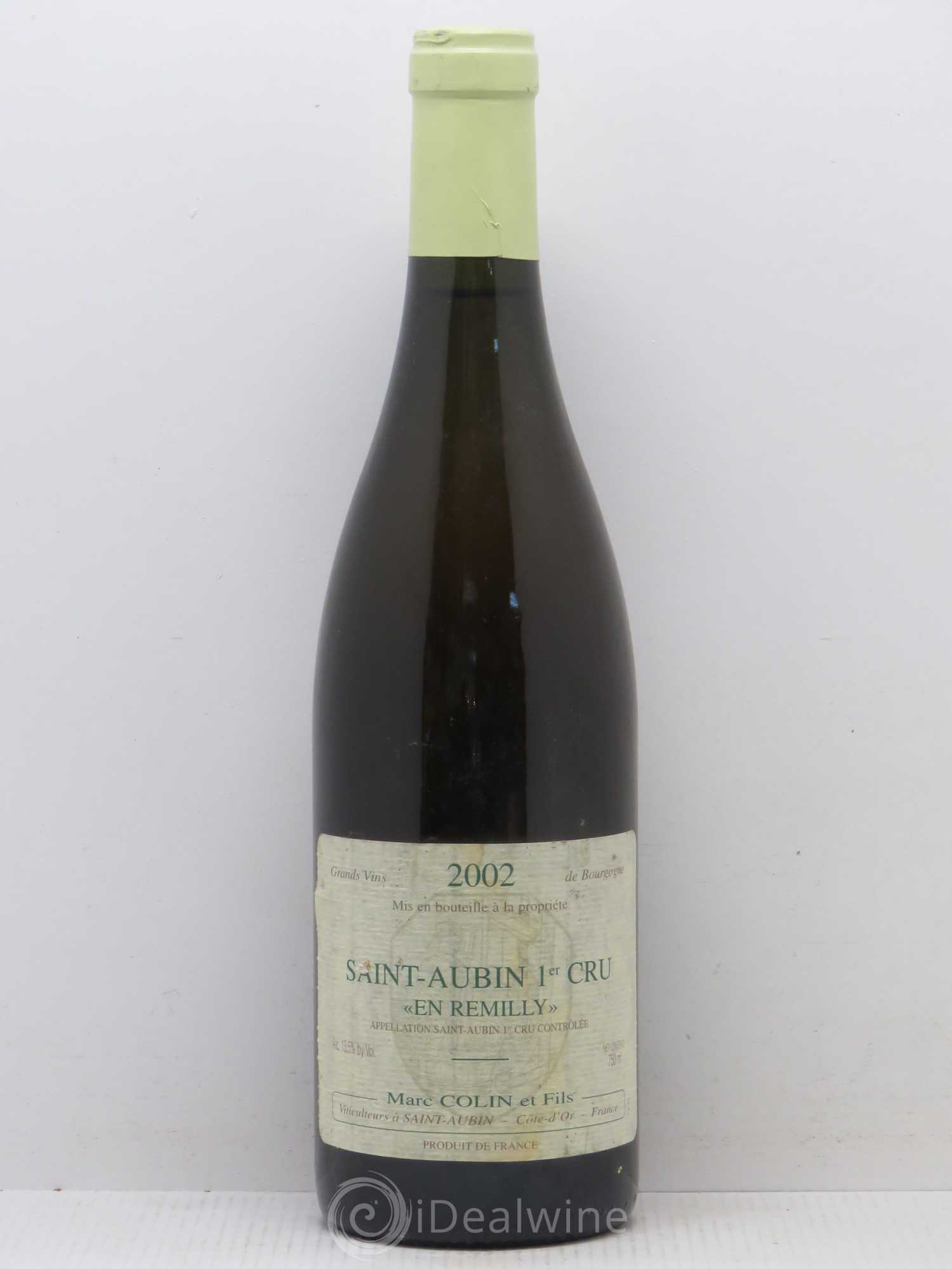 Saint-Aubin 1er Cru En Remilly - Colin 2002 - Posten von 1 Flasche - 0