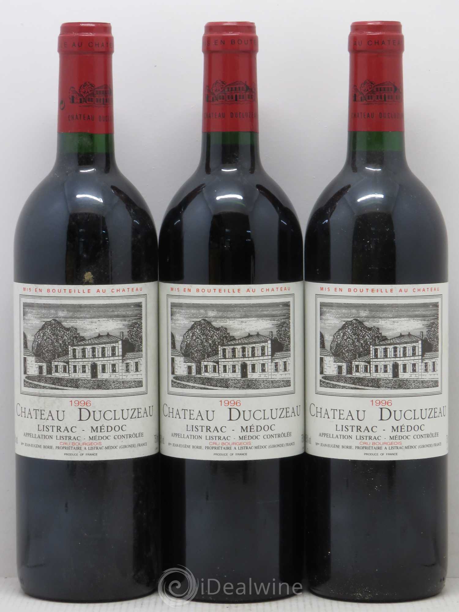 Château Ducluzeau Cru Bourgeois 1996 - Lot de 6 bouteilles - 2