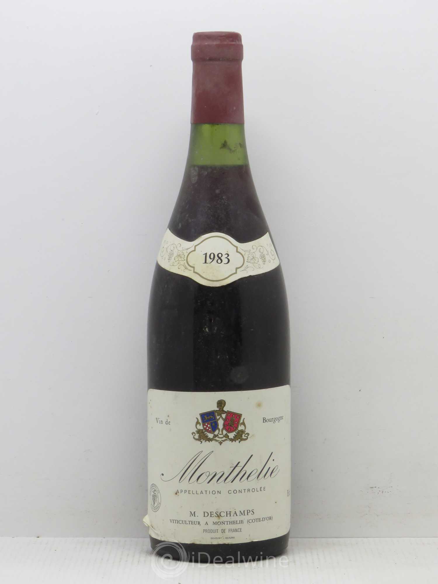 Monthélie Deschamps 1983 - Lot de 1 bouteille - 0