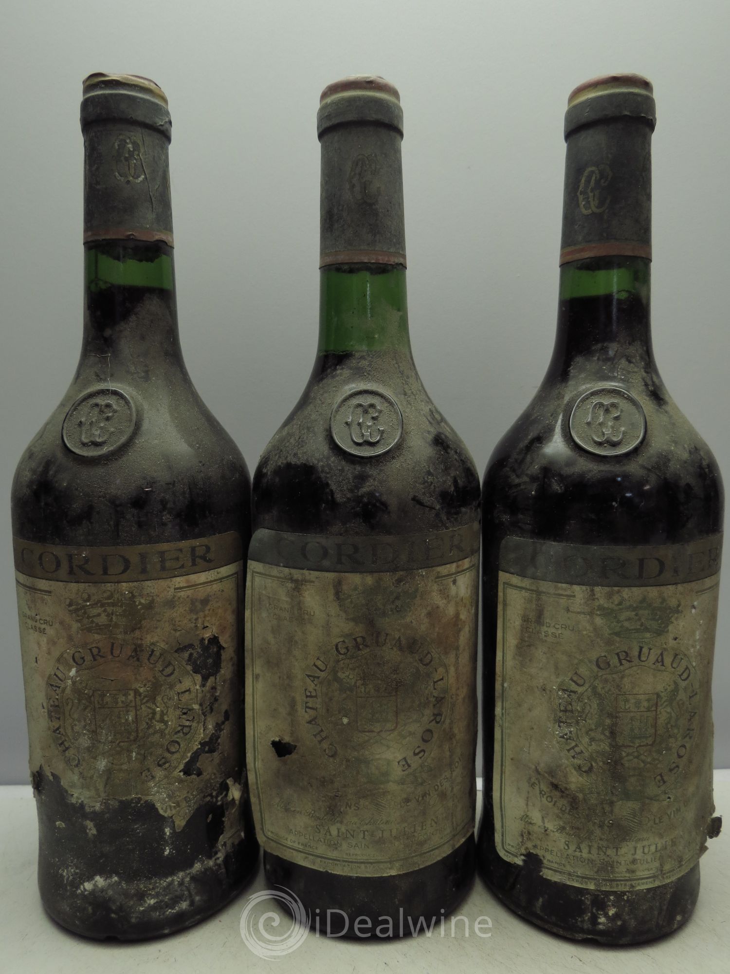 Château Gruaud Larose 2ème Grand Cru Classé 1978 - Lot de 3 bouteilles - 0