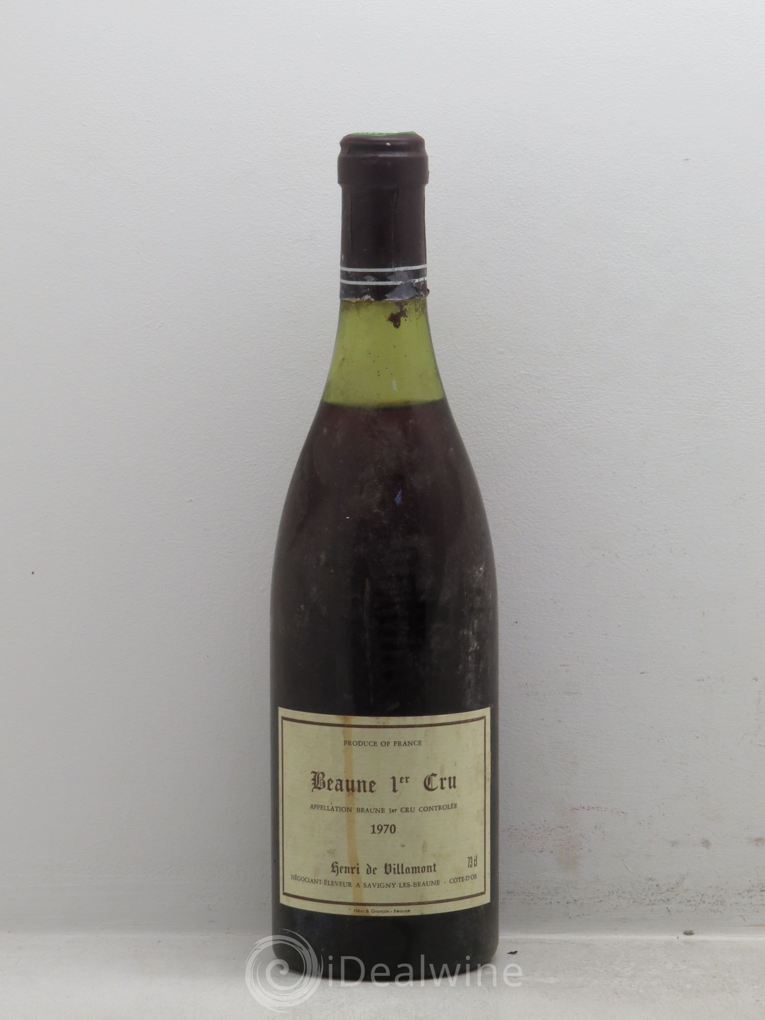 Beaune 1er Cru De Villamont 1970 - Posten von 1 Flasche - 0