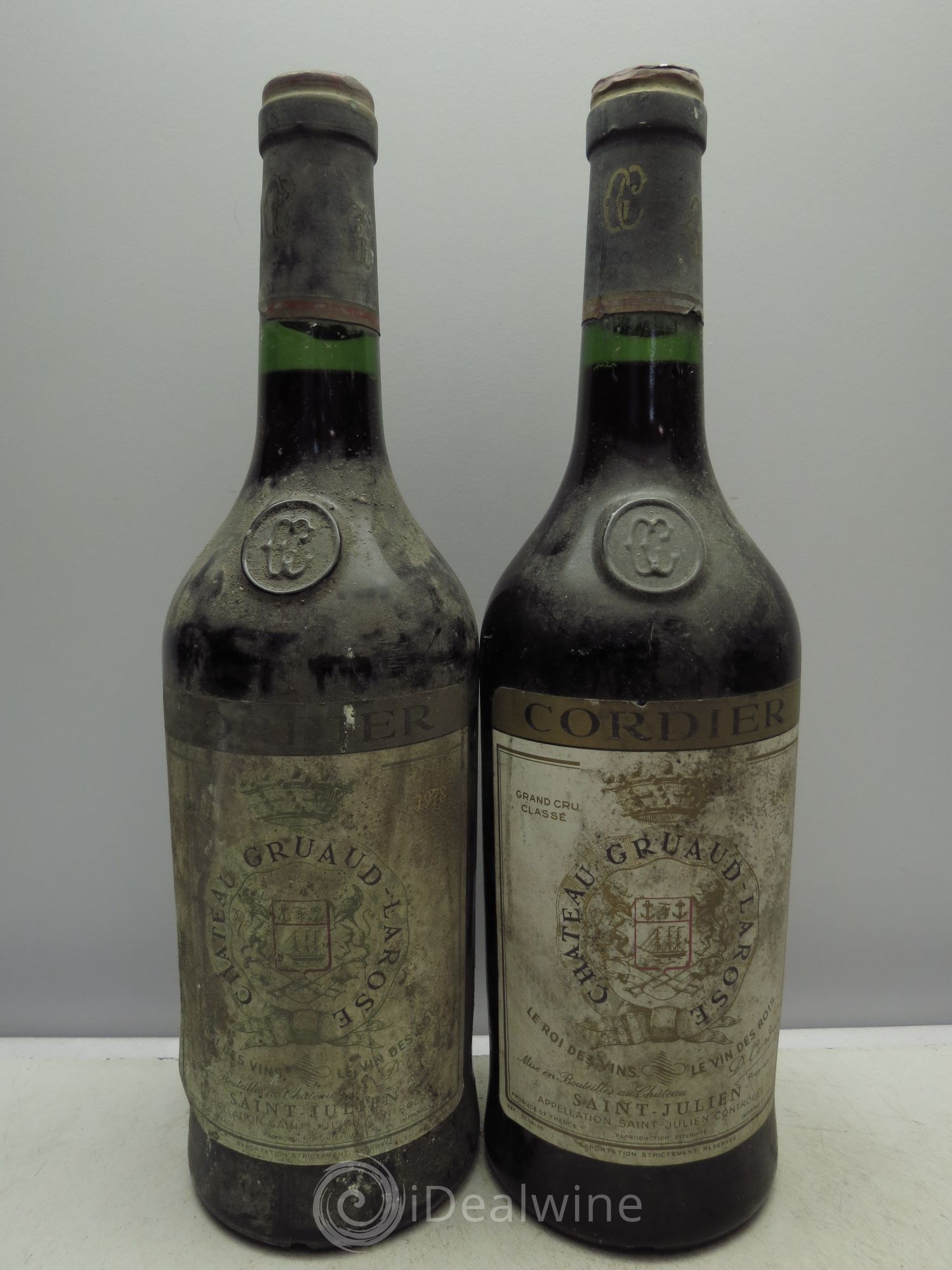 Château Gruaud Larose 2ème Grand Cru Classé 1978 - Lot de 2 bouteilles - 0