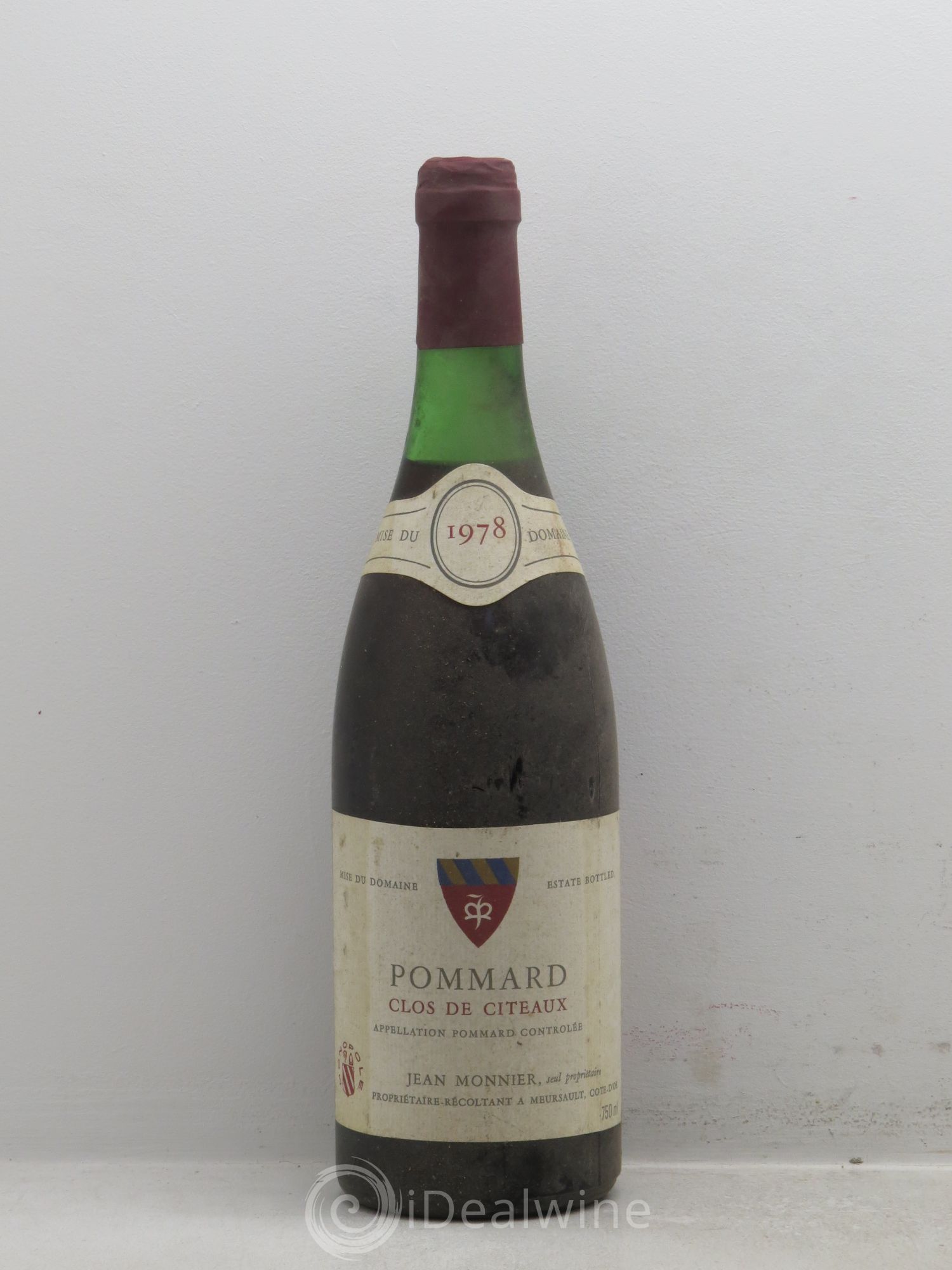 Pommard Clos Citeaux Monnier 1978 - Posten von 1 Flasche - 0