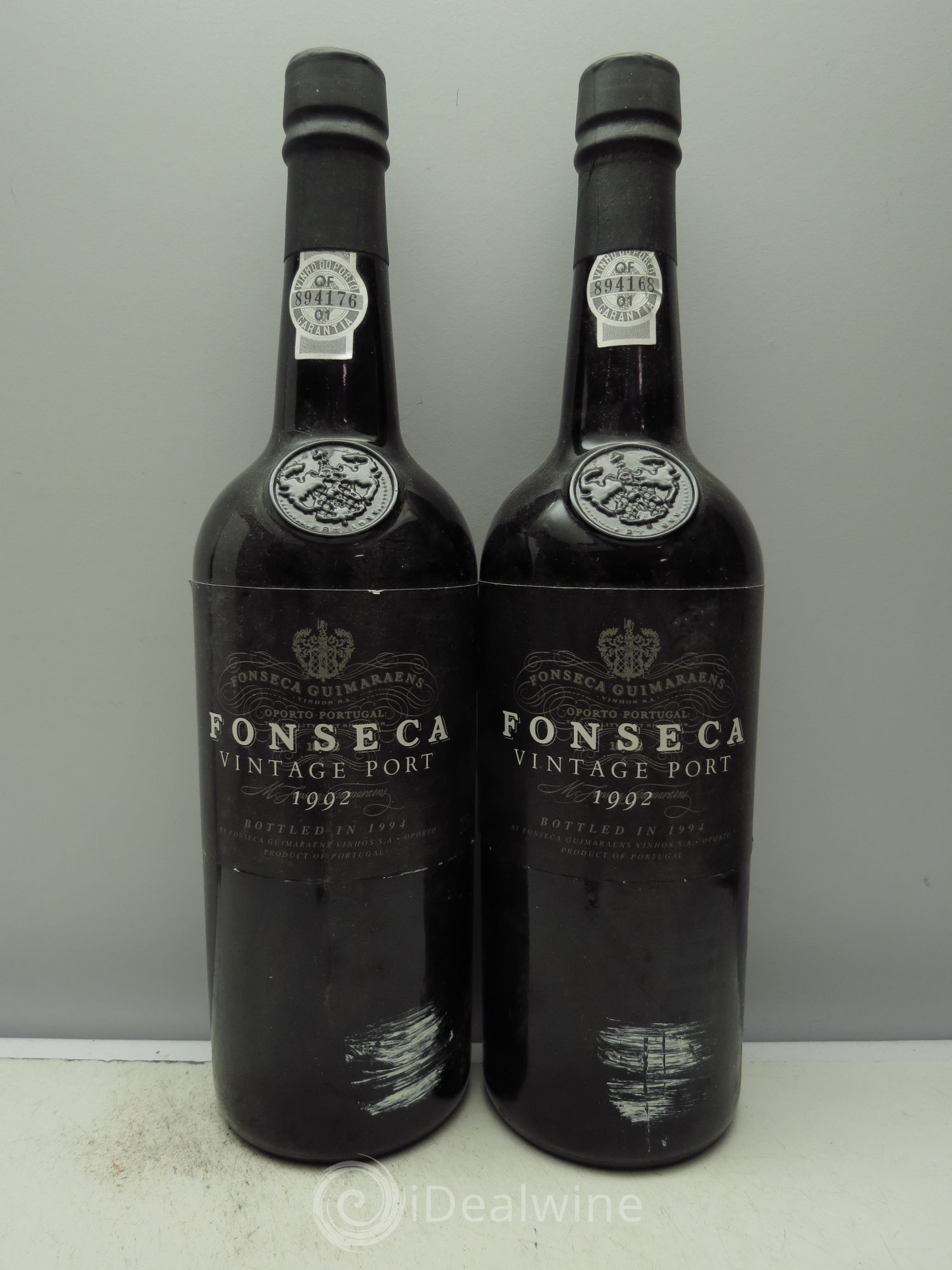 Porto Fonseca Vintage 1992 - Lot de 2 bouteilles - 0