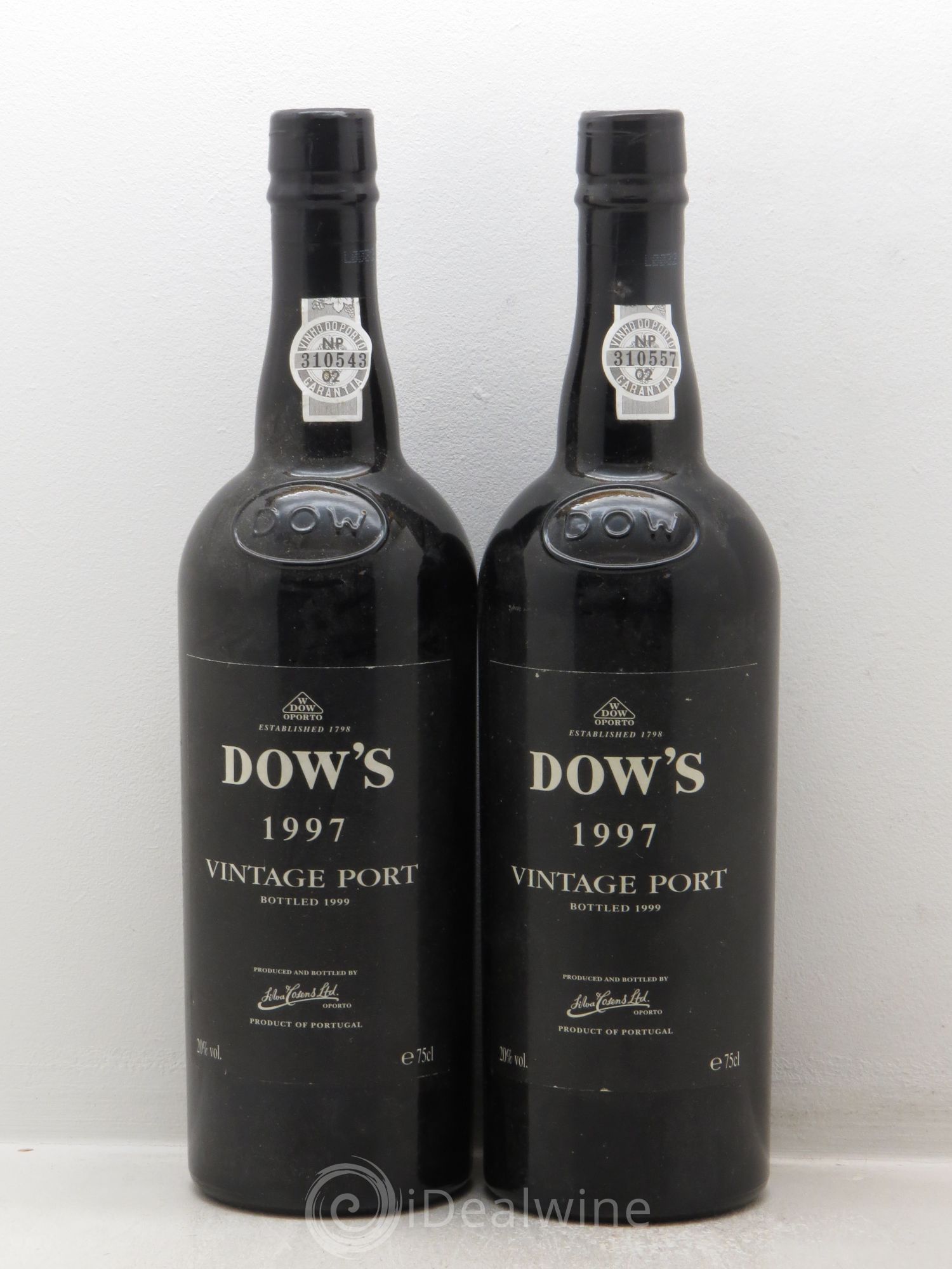 Porto Dow's 1997 - Posten von 2 Flaschen - 0
