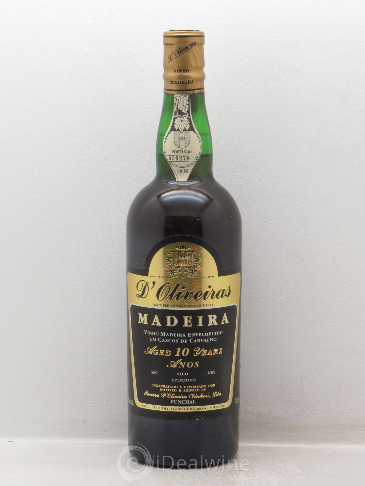 Madère Madeira d'Oliviera - Posten von 1 Flasche - 0