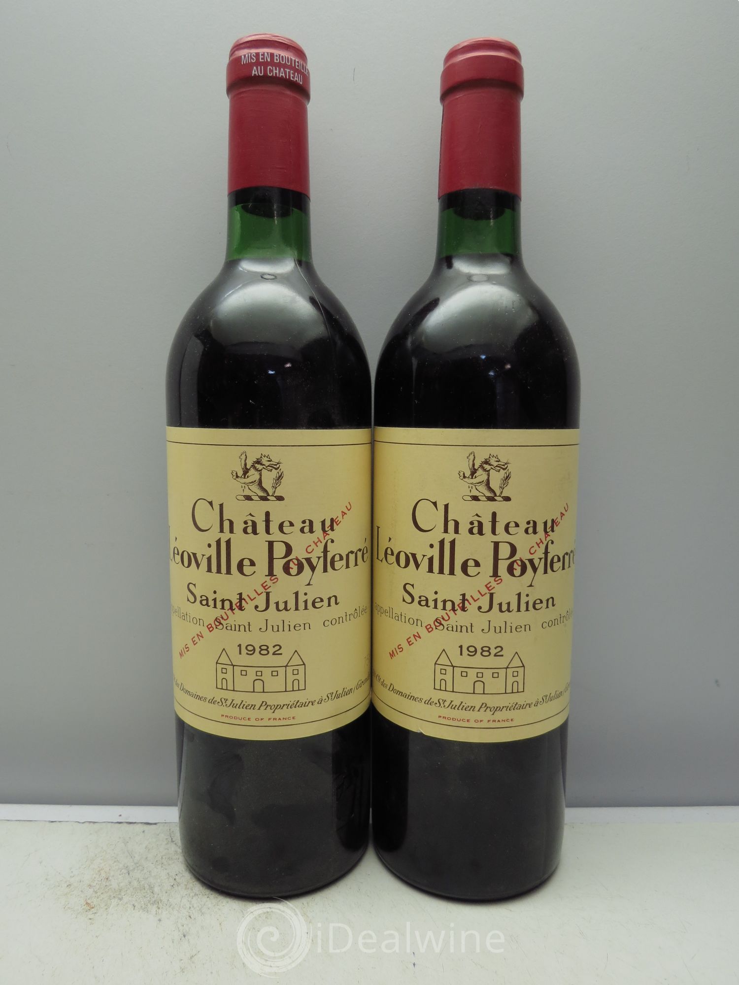 Château Léoville Poyferré 2ème Grand Cru Classé 1982 - Lot de 6 bouteilles - 1