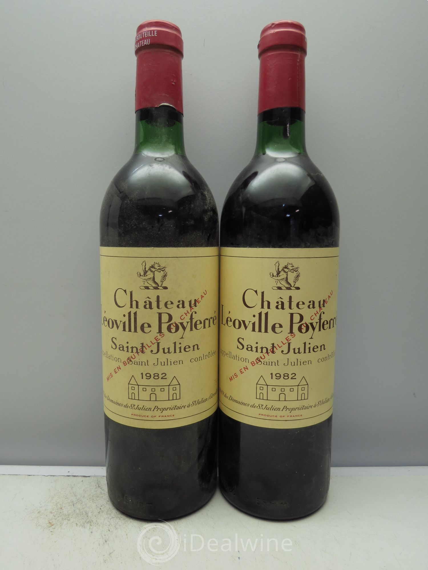 Château Léoville Poyferré 2ème Grand Cru Classé 1982 - Lot de 6 bouteilles - 2