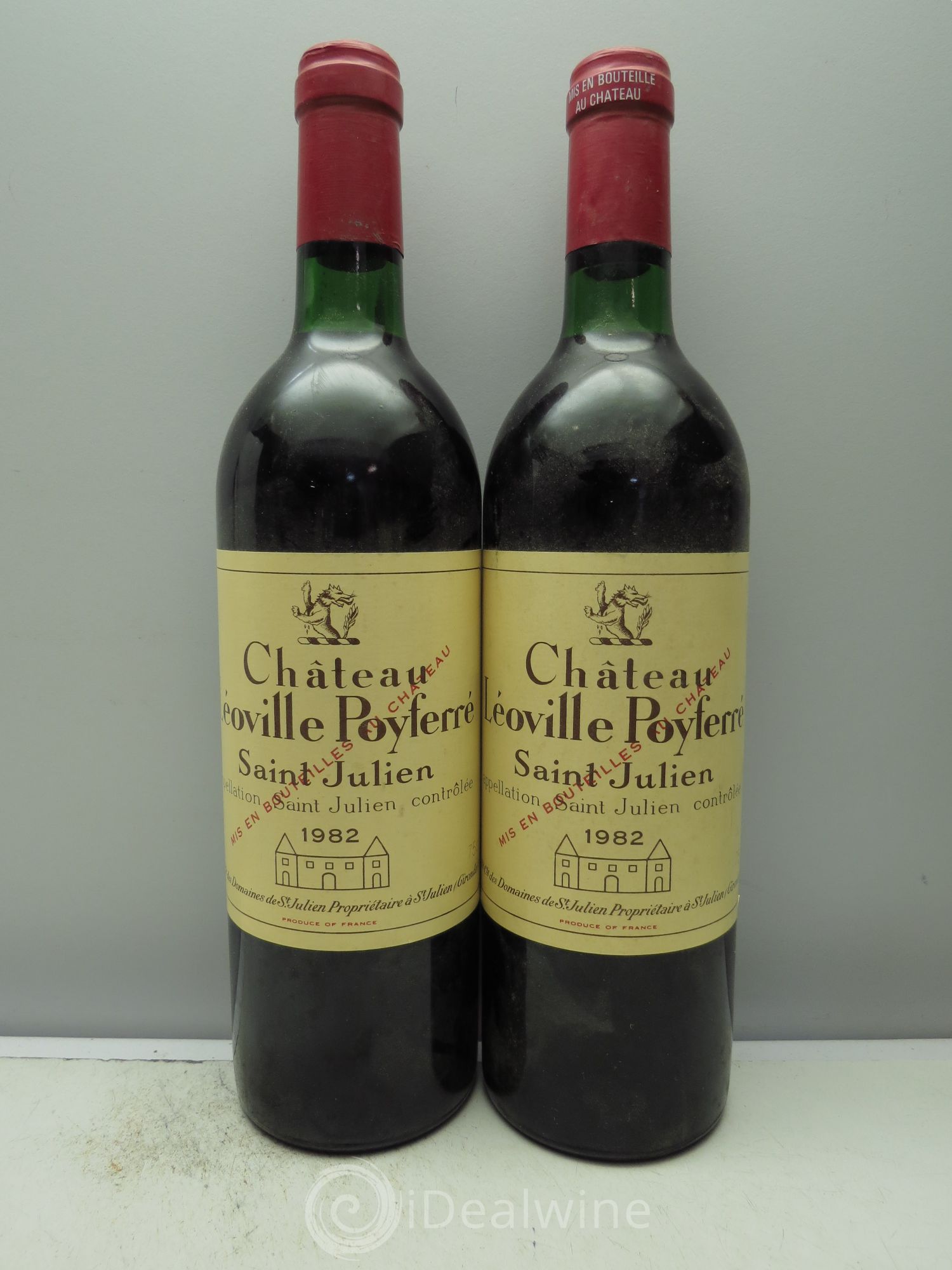 Château Léoville Poyferré 2ème Grand Cru Classé 1982 - Lot de 6 bouteilles - 3