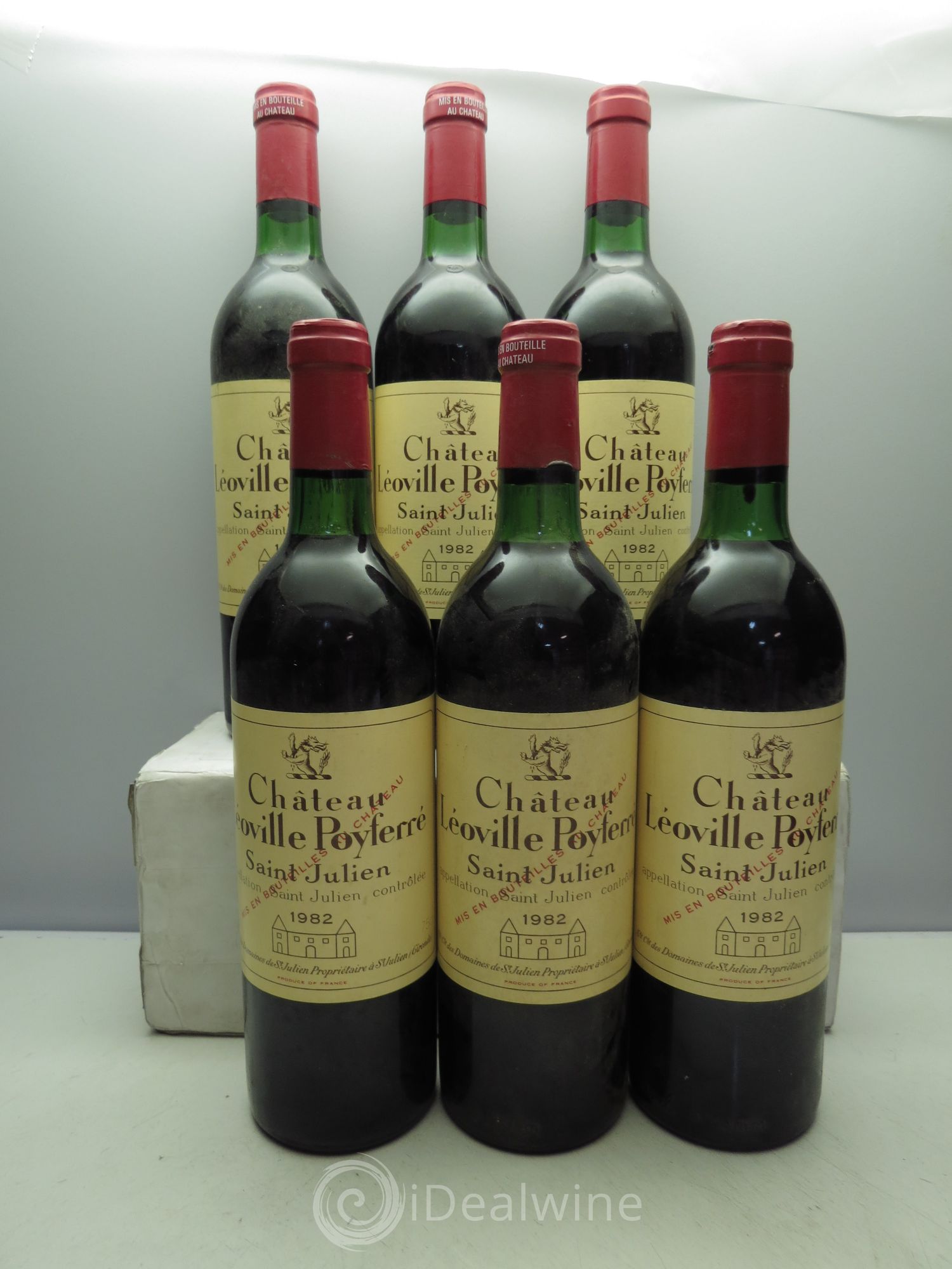 Château Léoville Poyferré 2ème Grand Cru Classé 1982 - Lot de 6 bouteilles - 0