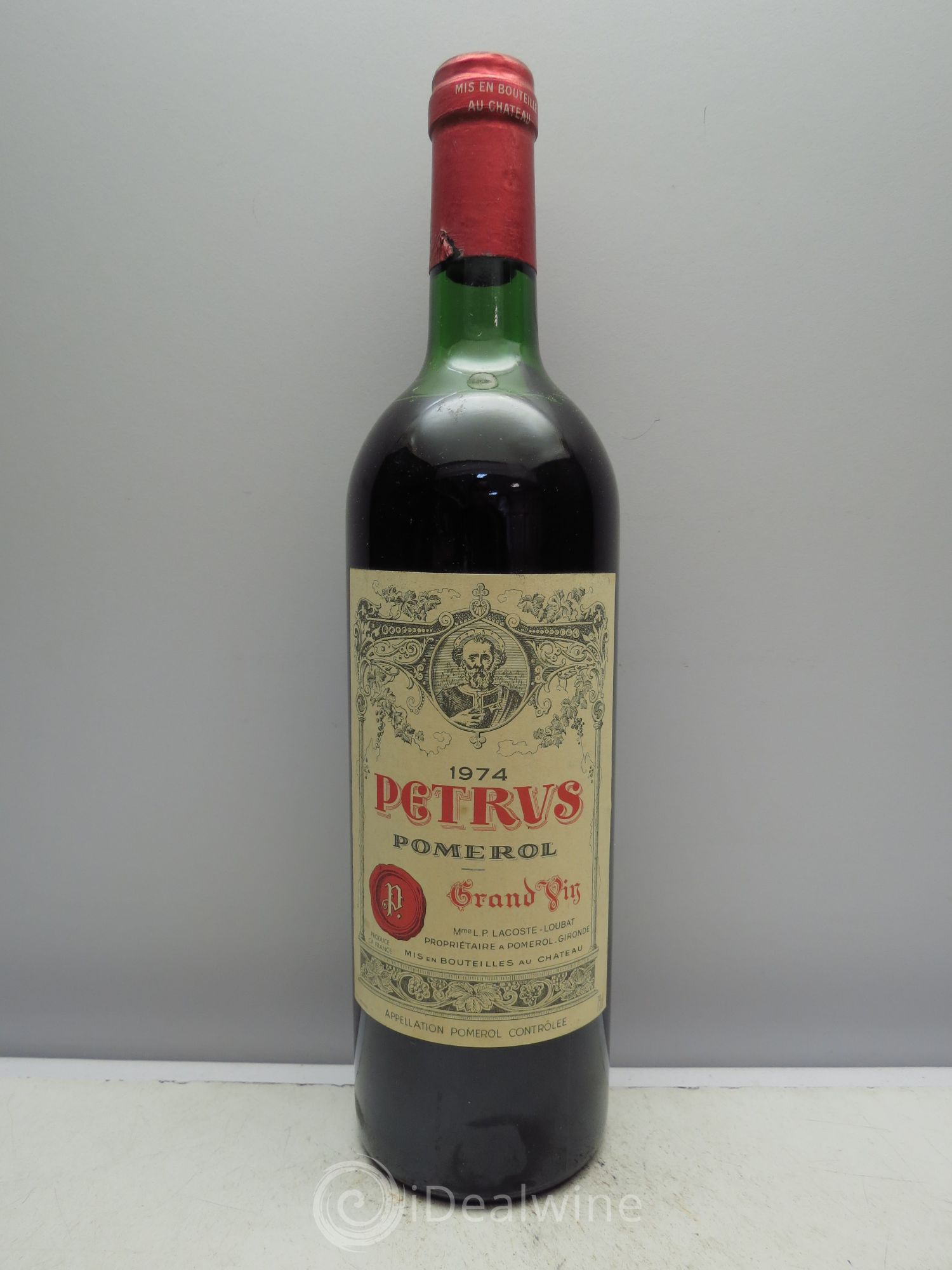 Petrus 1974 - Lot de 1 bouteille - 0