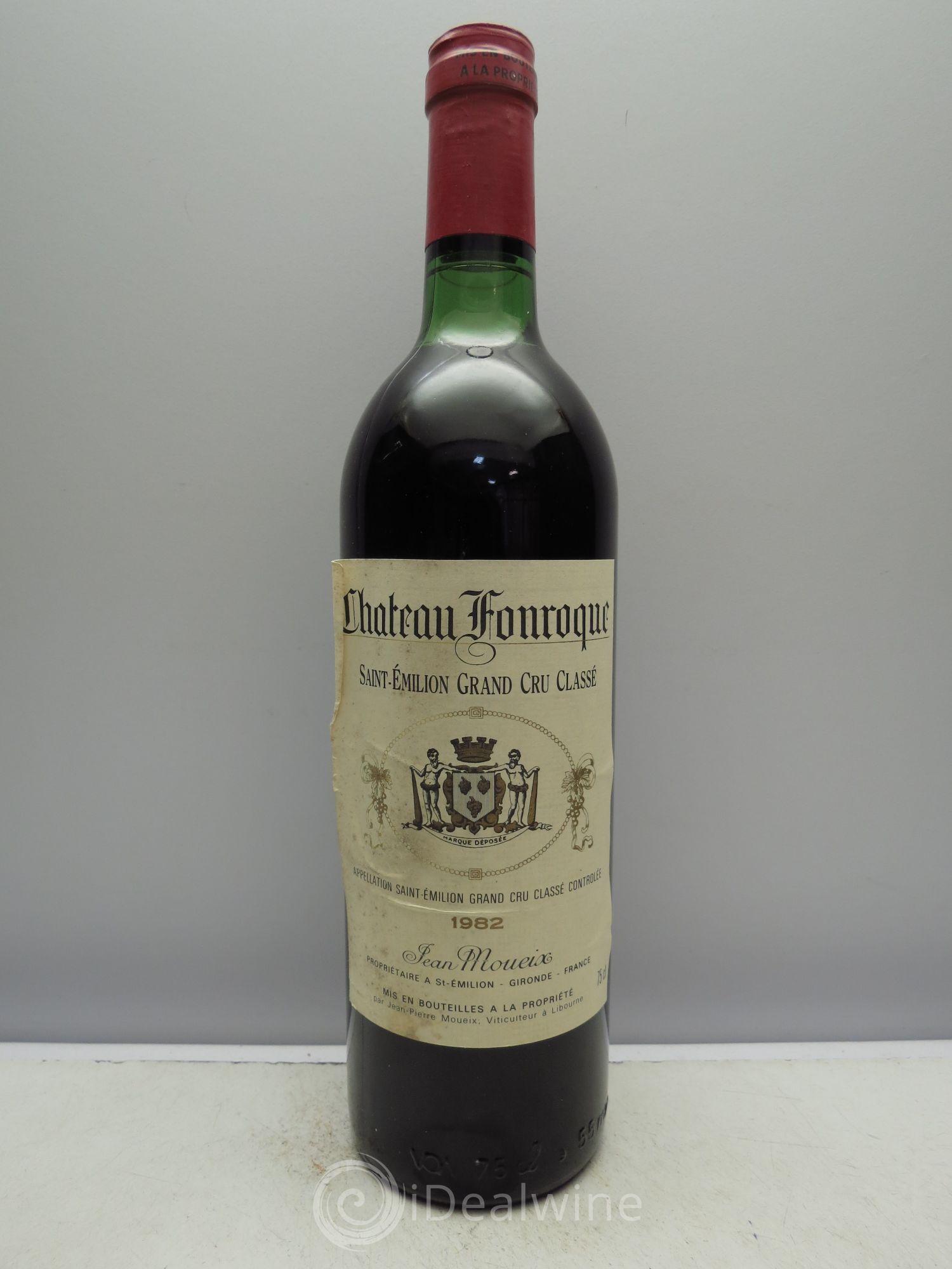 Château Fonroque Grand Cru Classé 1982 - Lot de 1 bouteille - 0