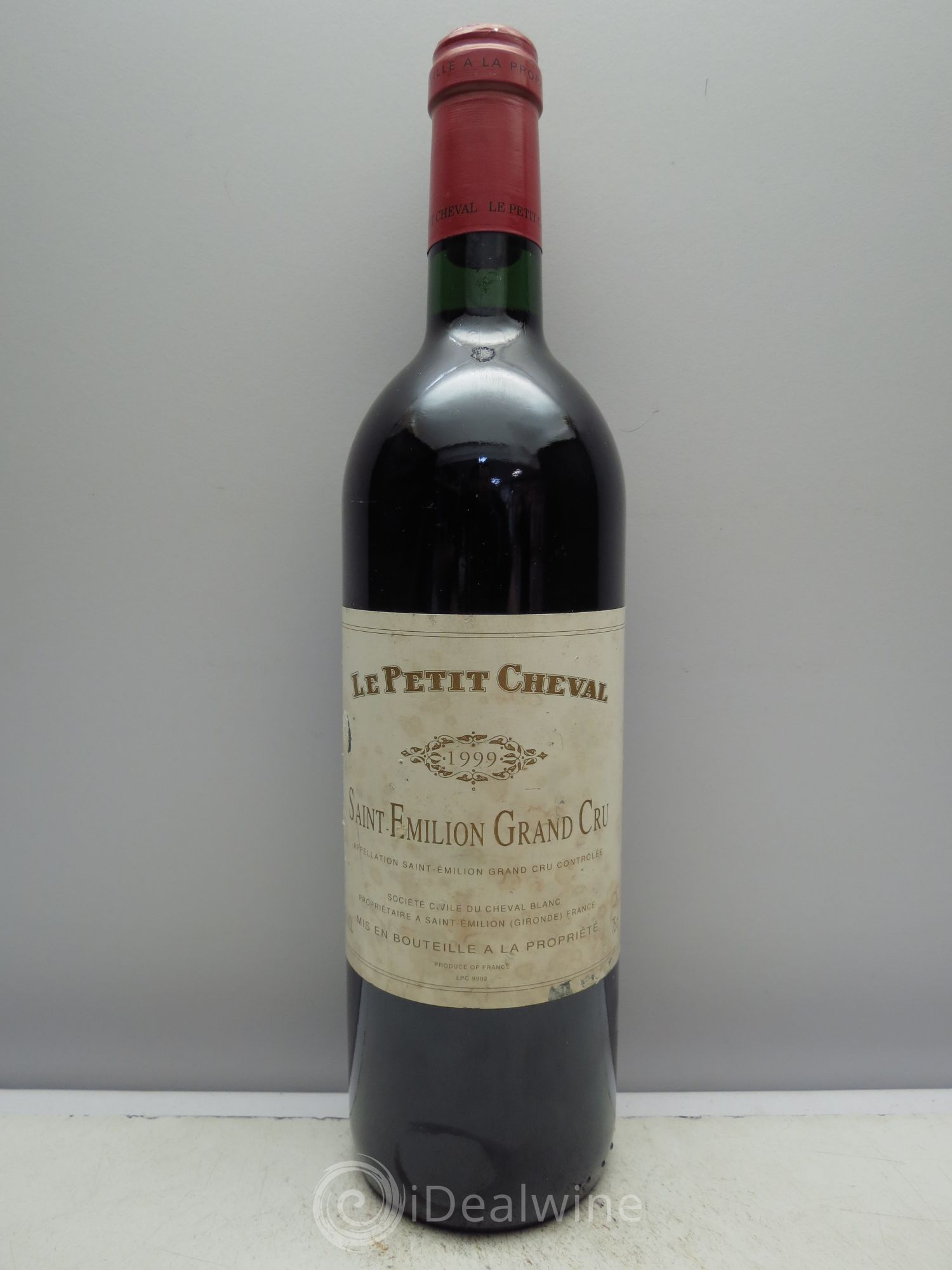Le Petit Cheval Second Vin 1999 - Lot de 1 bouteille - 0