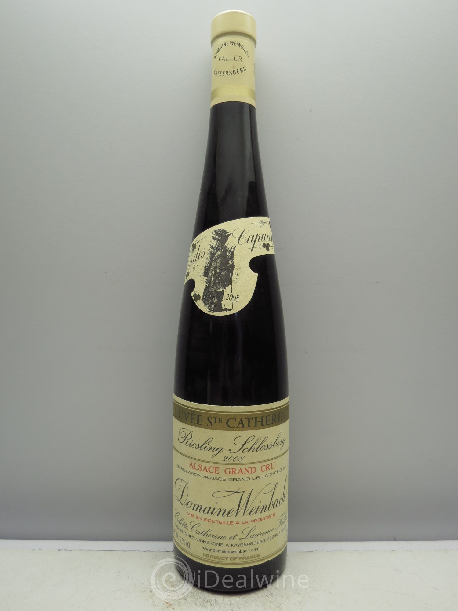 Alsace Riesling Clos des Capucins - Cuvée Sainte Catherine Weinbach (Domaine) 2008 - Lot de 1 bouteille - 0